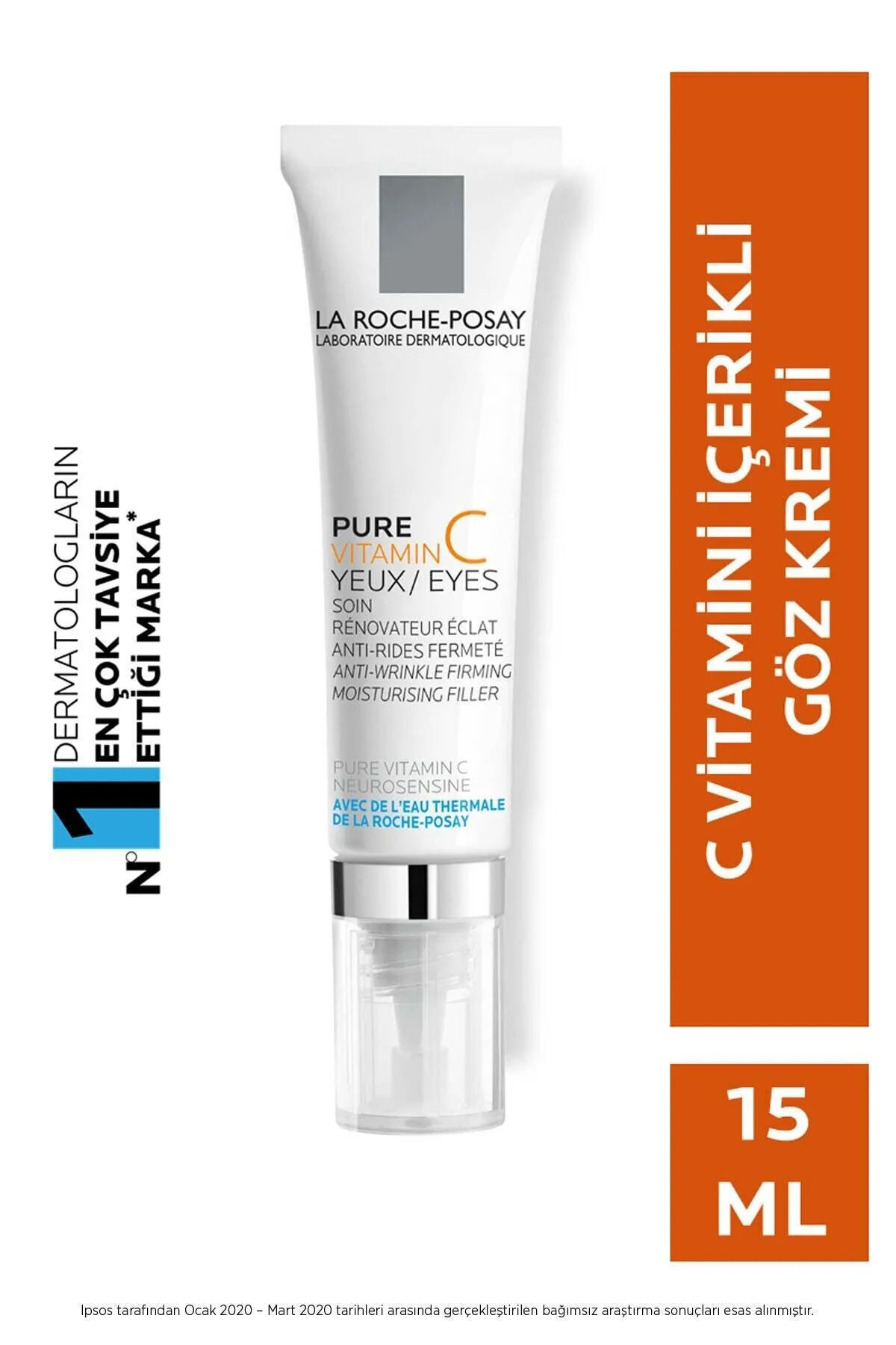 La Roche Posay کرم مراقبت از چشم Redermic C با اثر ضدپیری 15 میلی لیتر