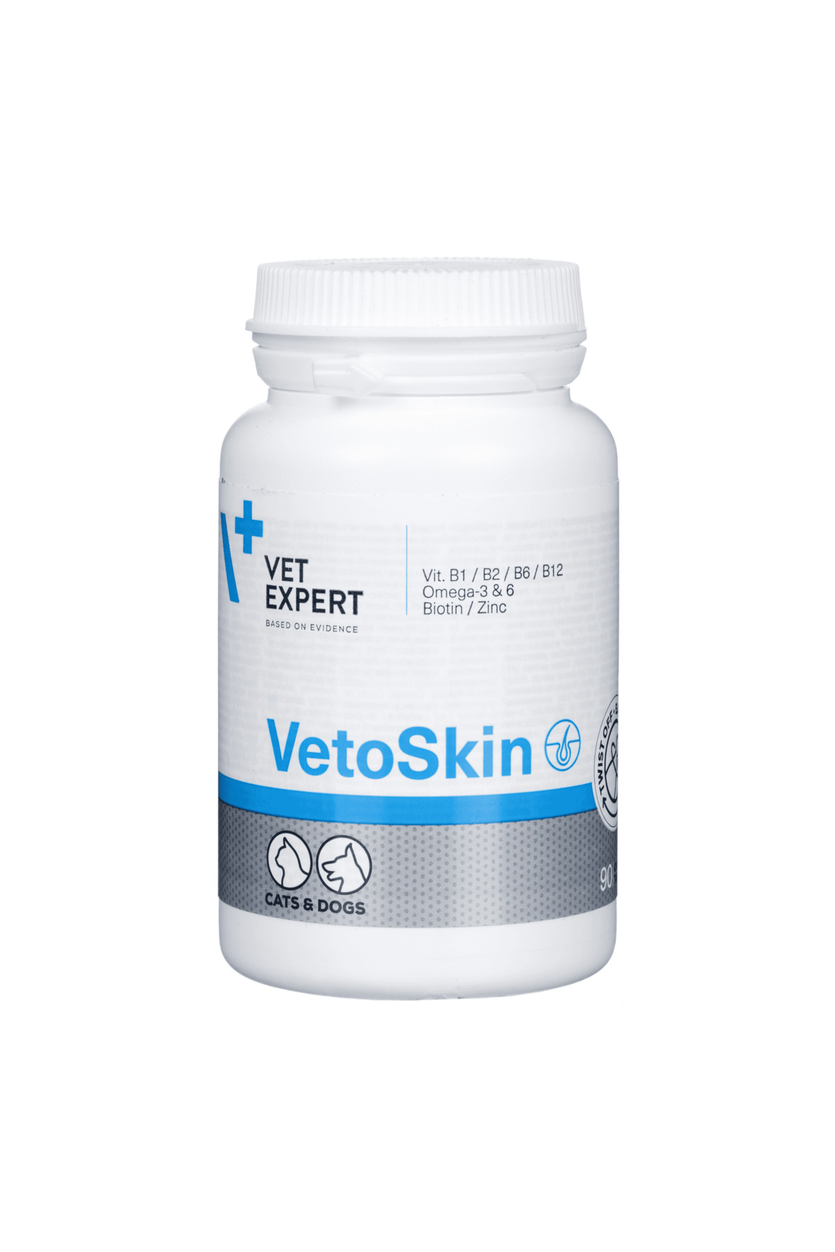 مکمل غذایی پوست و موی گربه وت اکسپرت vet expert Vetoskin