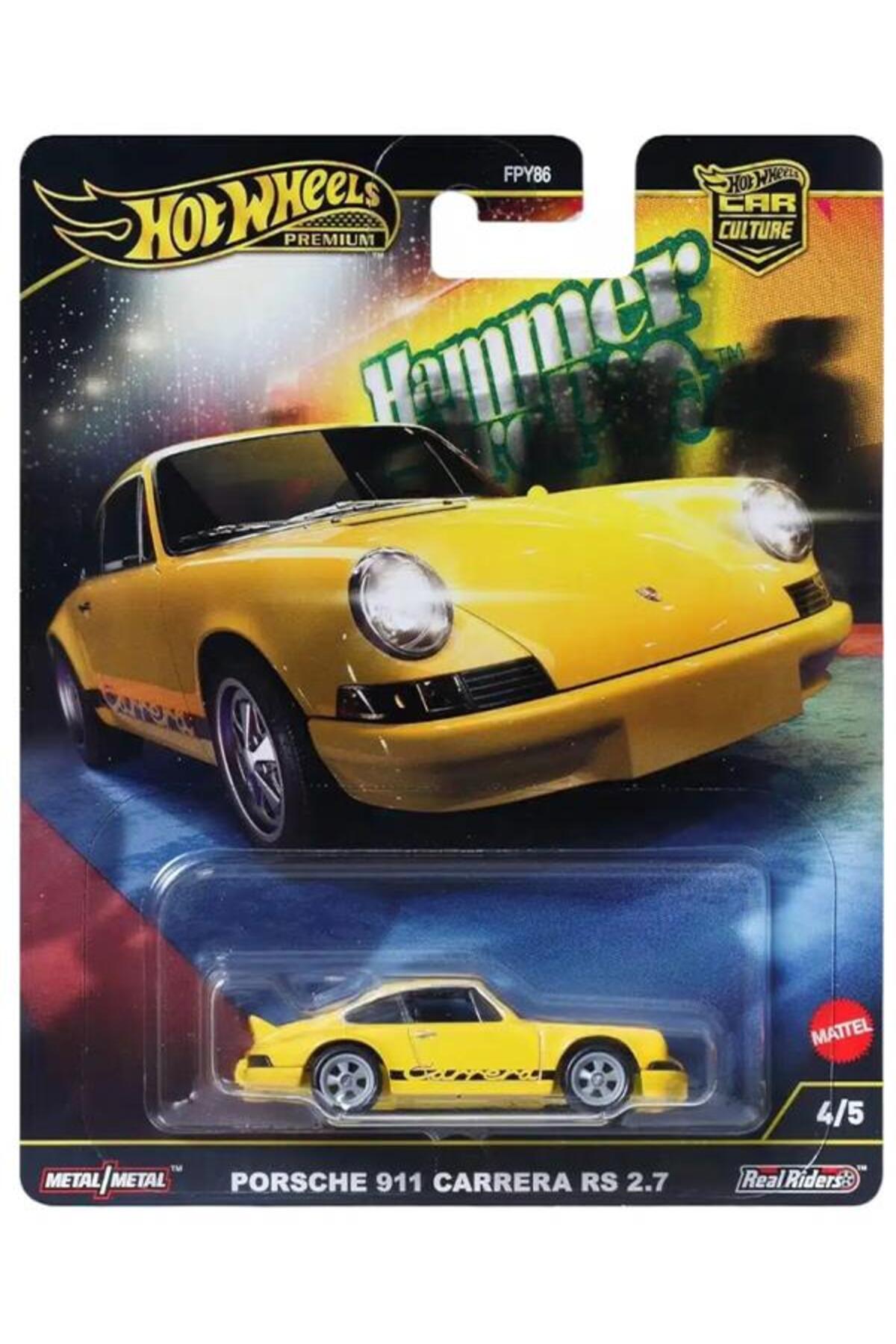 ماشین اسباب بازی سری پرمیوم پورشه 911 کاررا RS 2.7 HRW07 از ترکیه HOT WHEELS