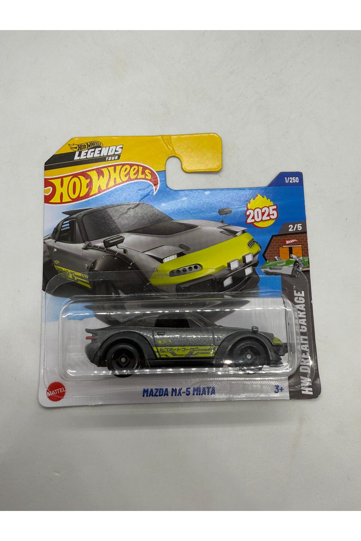 ماشین اسباب بازی MAZDA MX 5 MIATA 2025 هات ویلز اورجینال HOT WHEELS