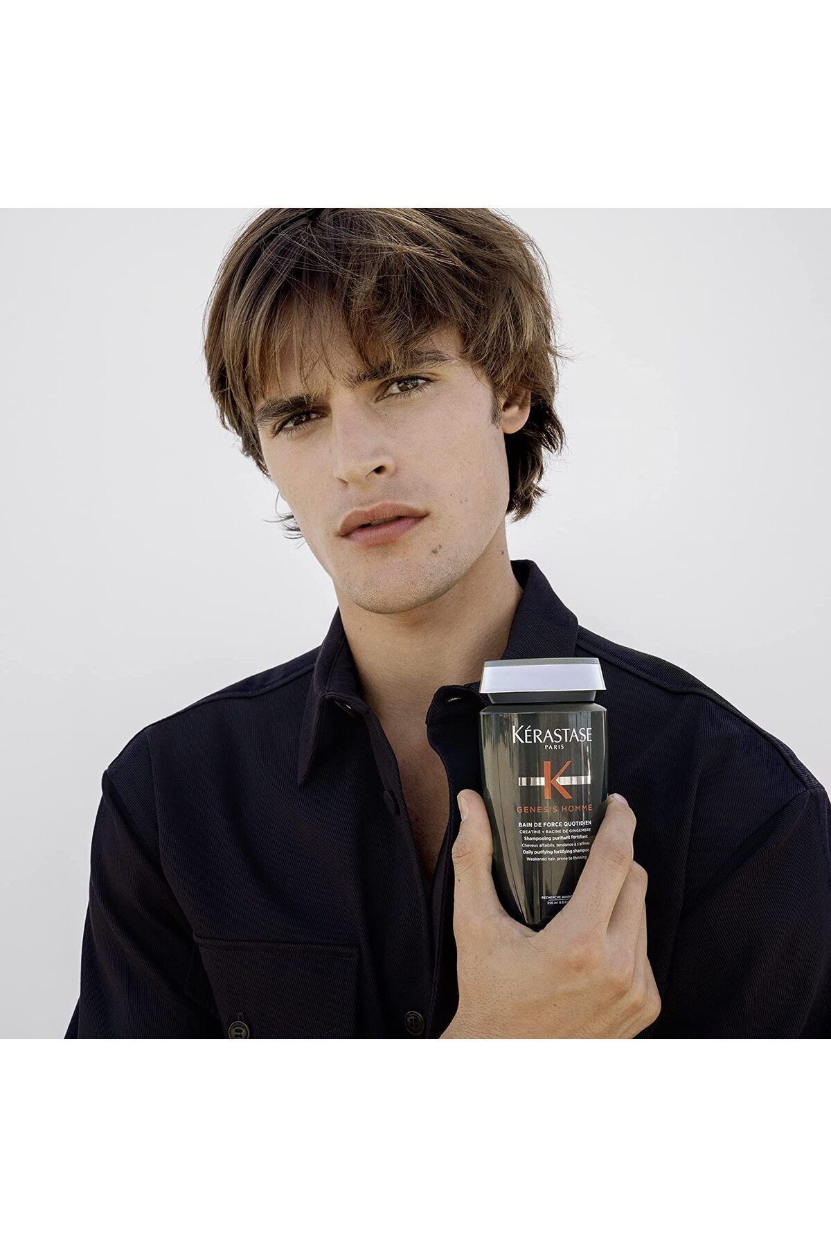 شامپو پیشگیرانه GENESIS HOMME BAIN DE FORCE QUOTIDIEN SPECIAL SOUR برای مردان 250 میلی لیتر CYT3 کراستاس Kerastase