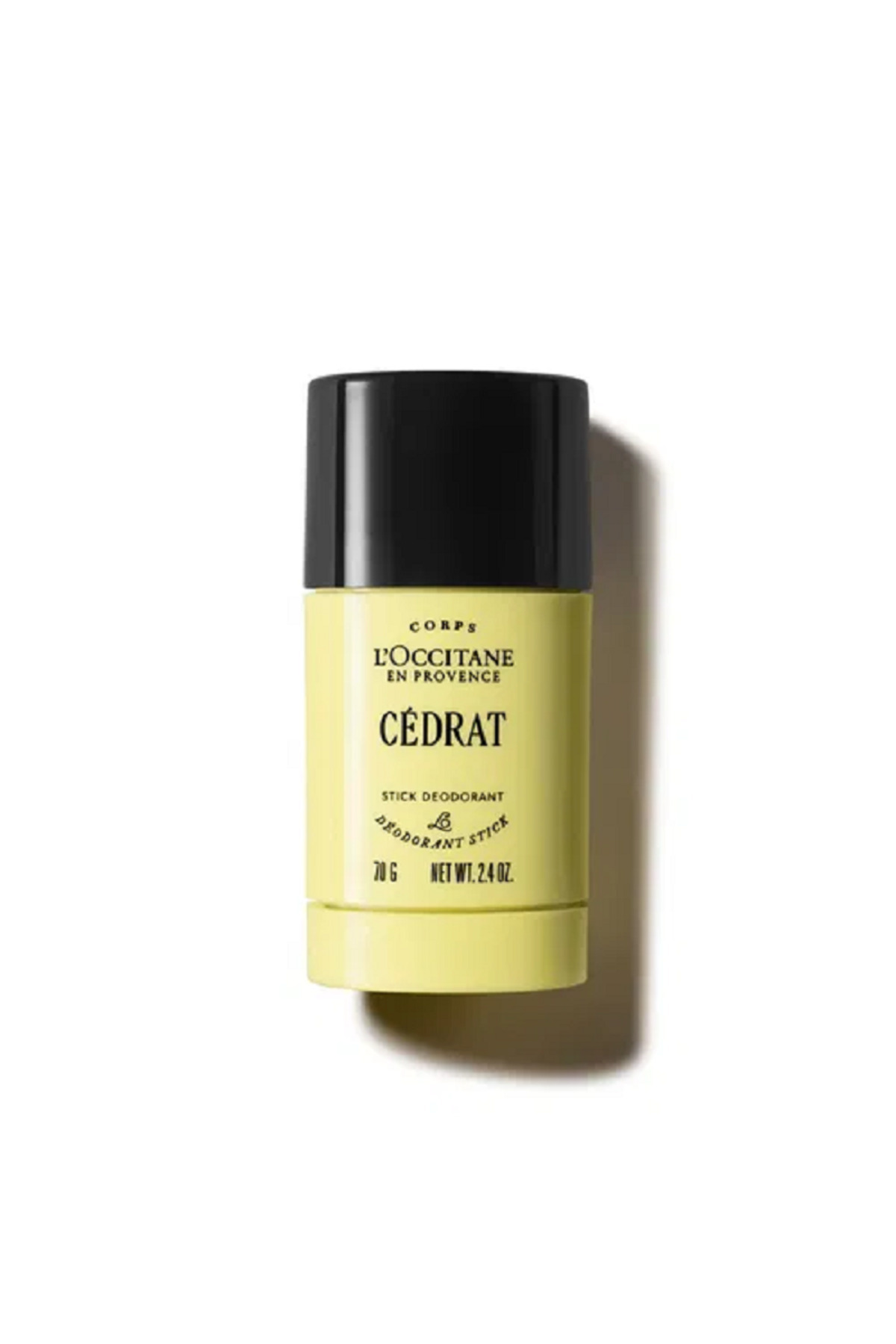 دئودورانت و رول آن مردانه زنانه CÉDRAT STICK حاوی الکل نمک های آلومینیومی 75GR نیست L'Occitane