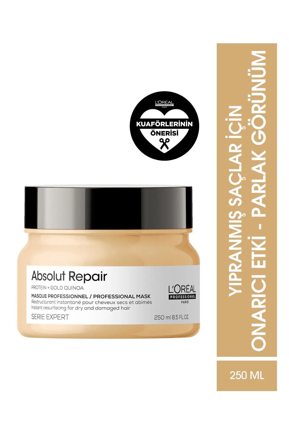 ماسک مو مردانه و زنانه SERIE EXPERT MASK ABSOLUT AUDABLE AUDABLISE 250 میل CYT487122 L'oreal Professionnel