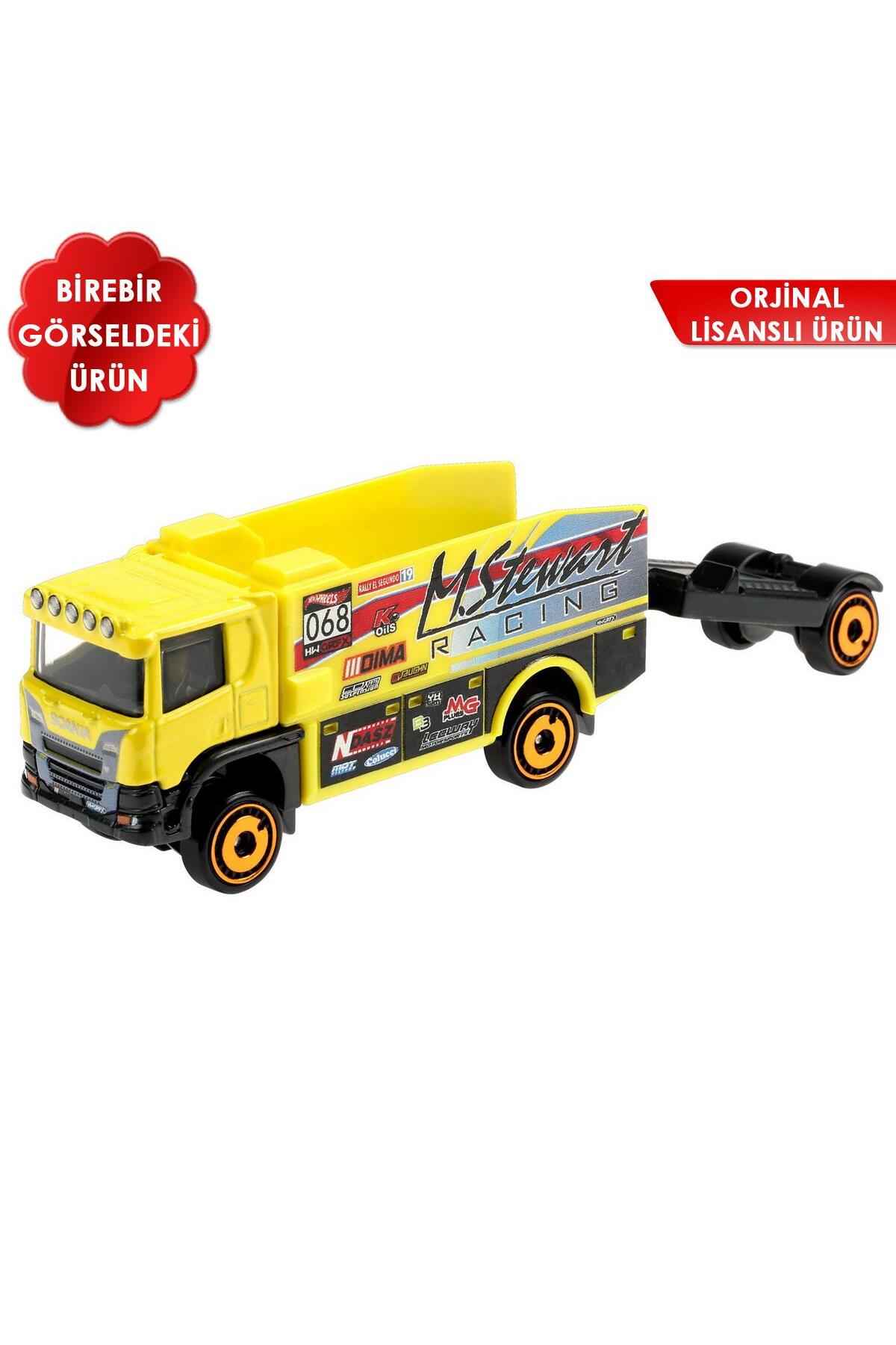 کامیون و ماشین آلات ساختمانی اسباب بازی اسکانیا رالی داغ از ترکیه HOT WHEELS