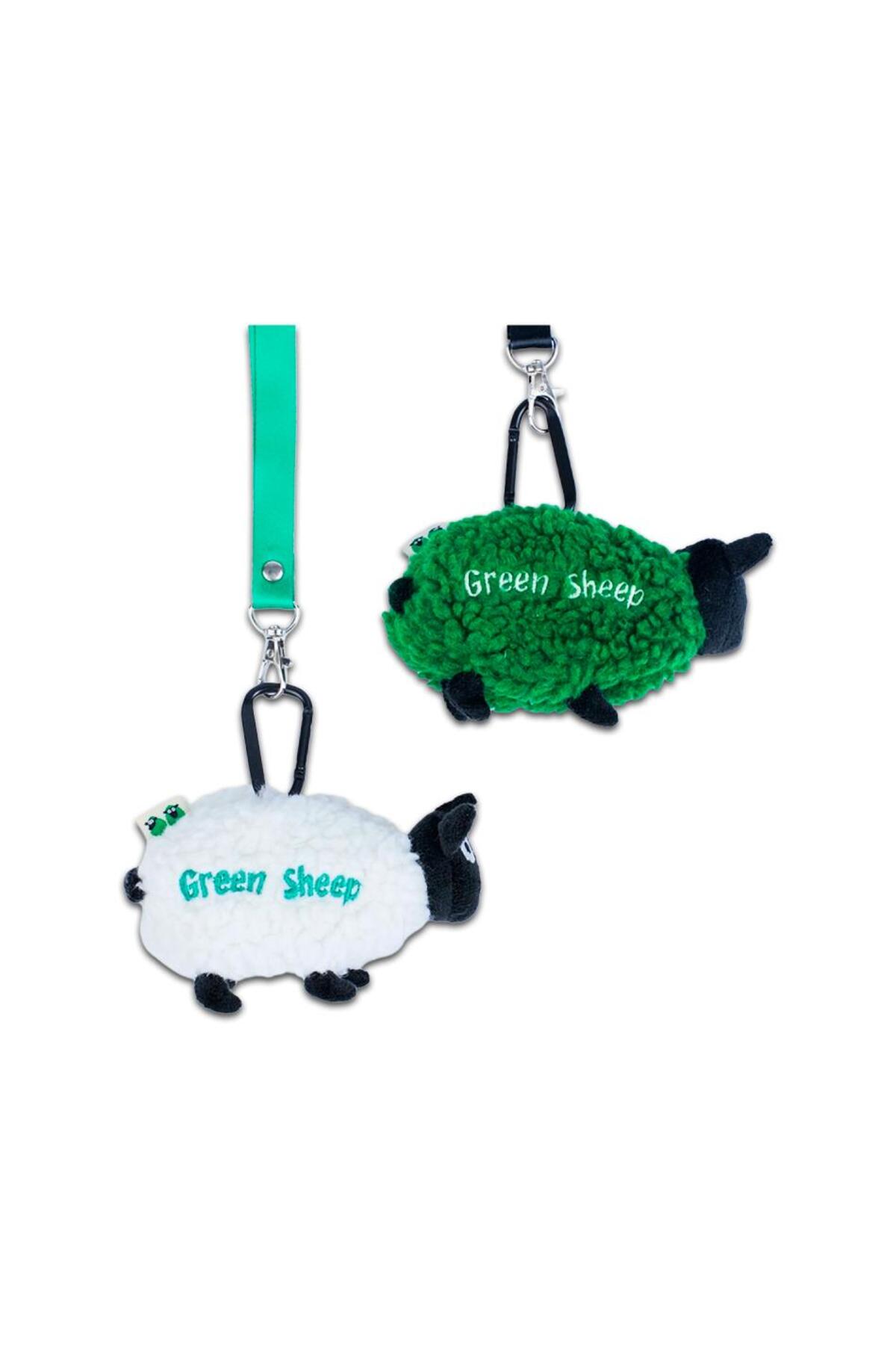 کیف نگهدارنده کیسه جمع‌آوری فضولات سگ Green Sheep همراه ۱۵ کیسه طرح‌دار