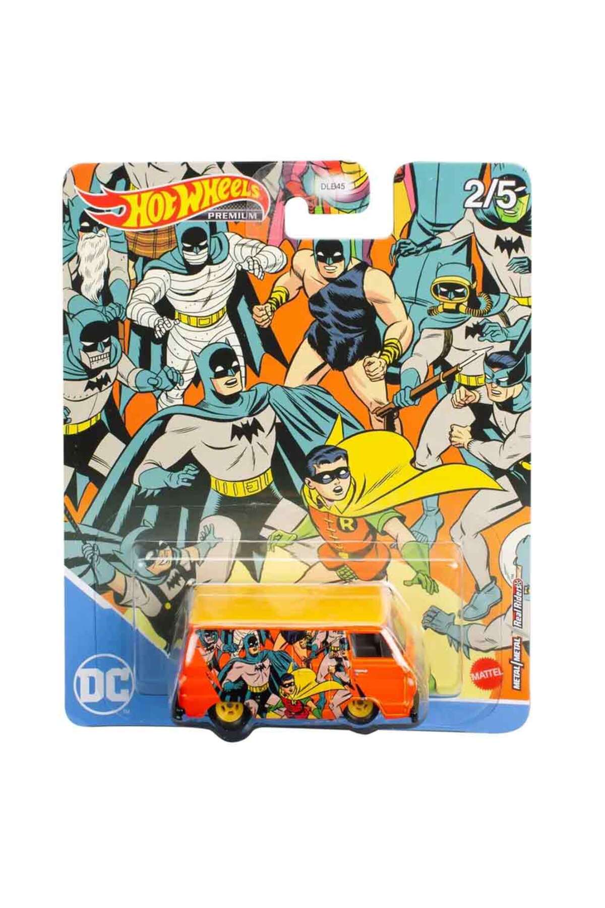 ماشین اسباب بازی فرهنگ پاپ 2022 بتمن میکس 2 5 هات ویلز اورجینال HOT WHEELS