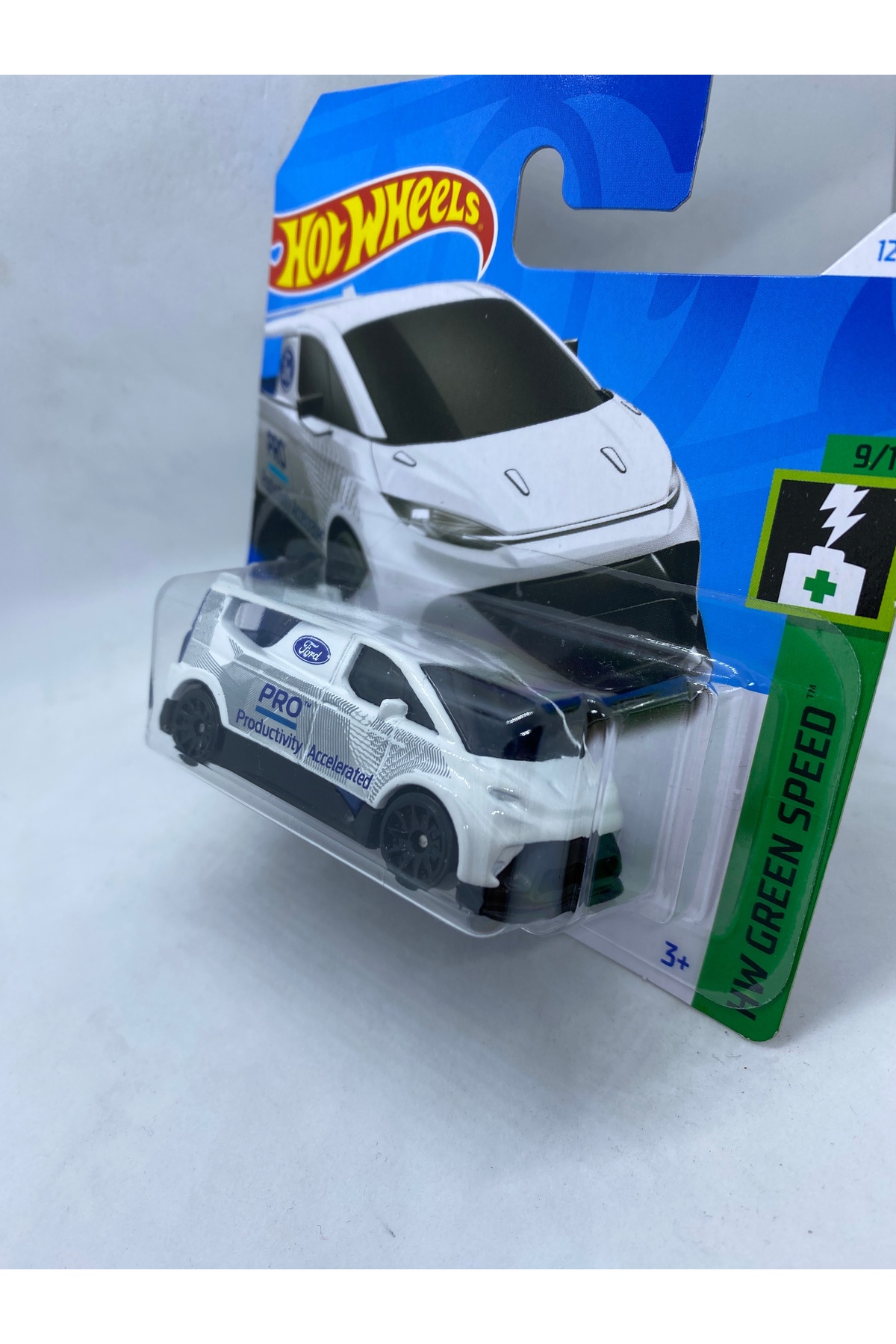 ماشین اسباب بازی FORD PERFORMANCE SUPERVAN 4 TRANSIT سفید از ترکیه HOT WHEELS