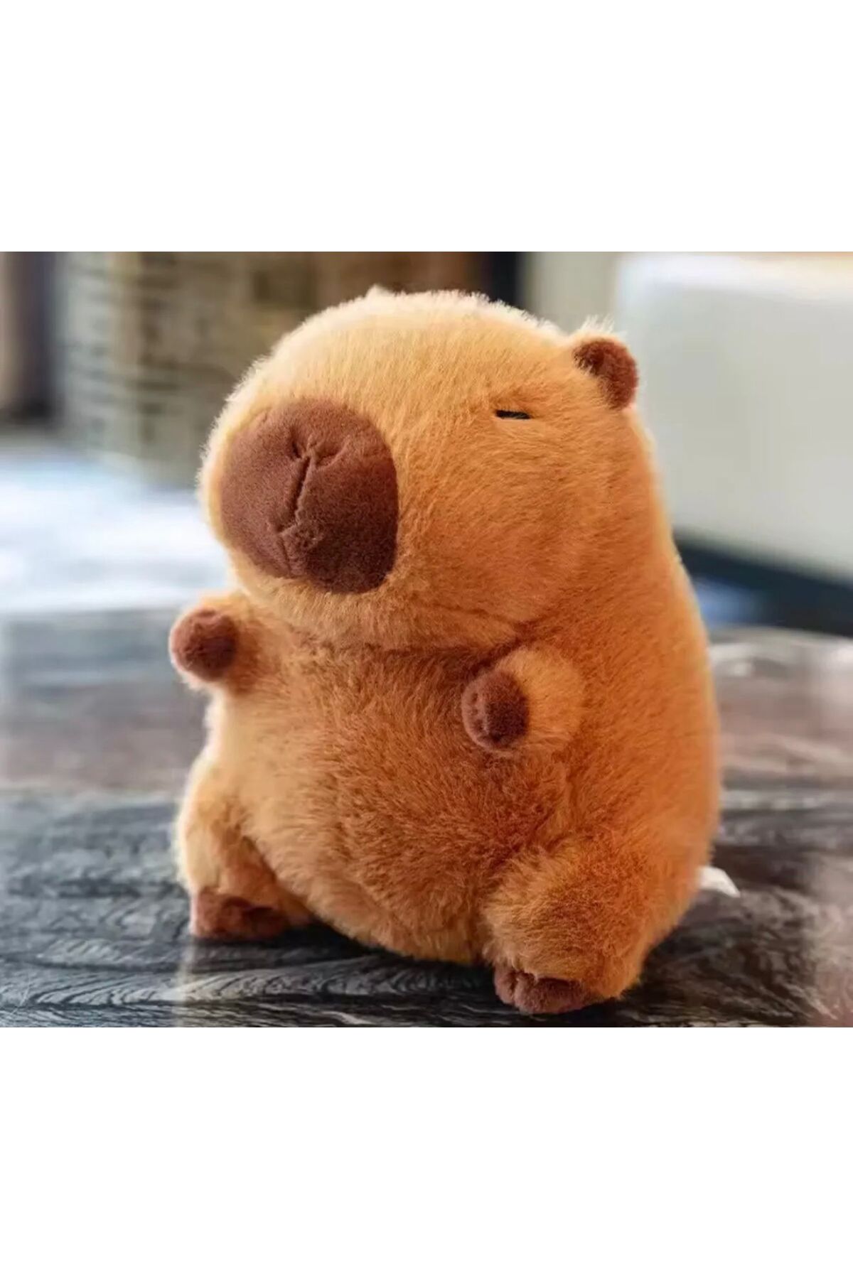 اسباب بازی های پشمی مخمل خواب دار CAPYBARA همراه کاپی بارا Moontoys