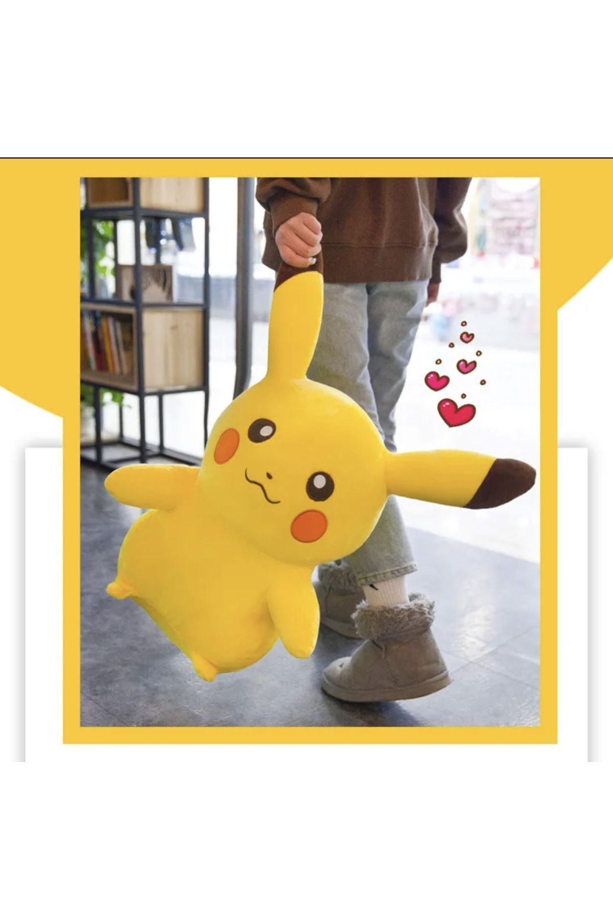 اسباب بازی های پشمی POKEMON PIKACHU PUSH PUSHED TOYS ژاپنی فیلم کارتونی پیکاچو 30 سانتی متری خانگی معتبر از ترکیه Genel Markalar