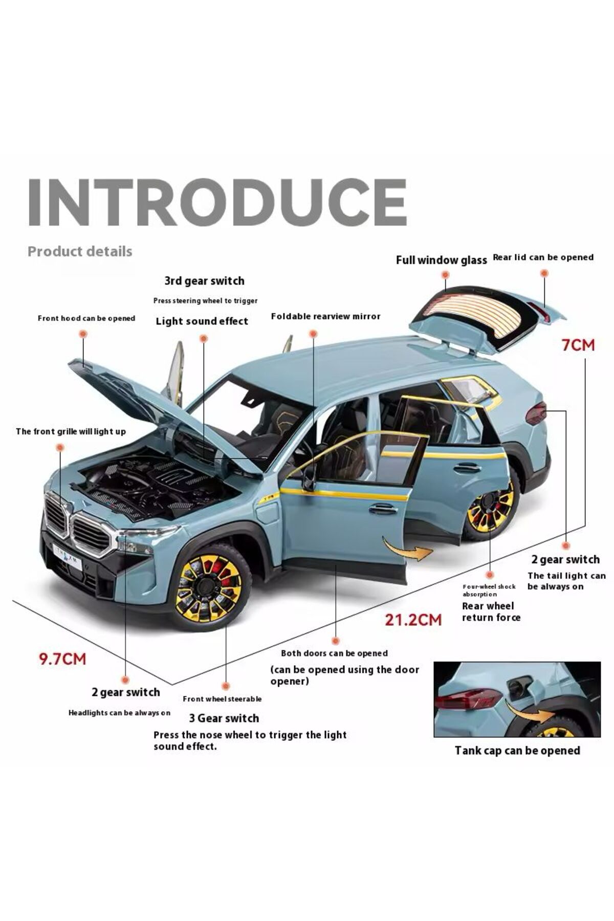 مدل خودرو BMW اورجینال scntoys