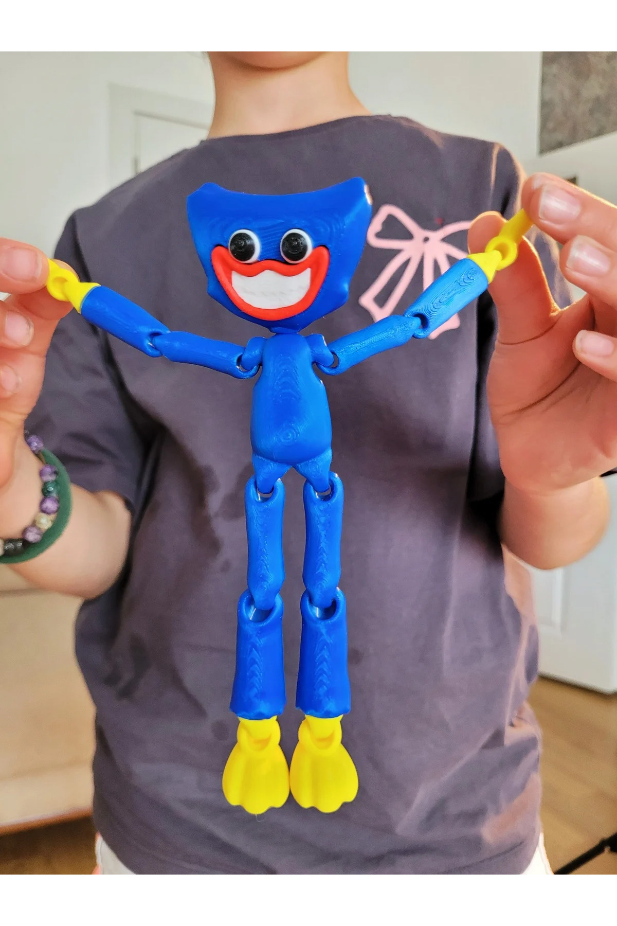 فیگور BLUE HUGGY FLEXI ANIMATED FIGURE 15 CM از ترکیه mimo