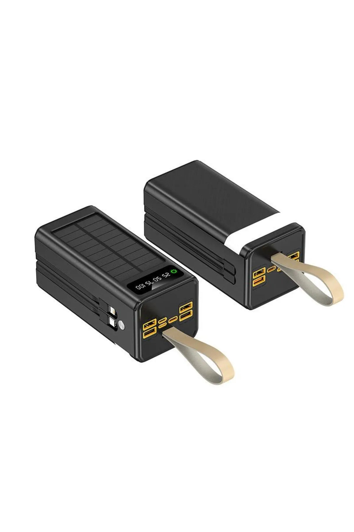 پاوربانک سولار 50.000 ماه انرژی خورشیدی چراغ شارژر 4 X USB خروجی MICRO TYCP اورجینال Protonust