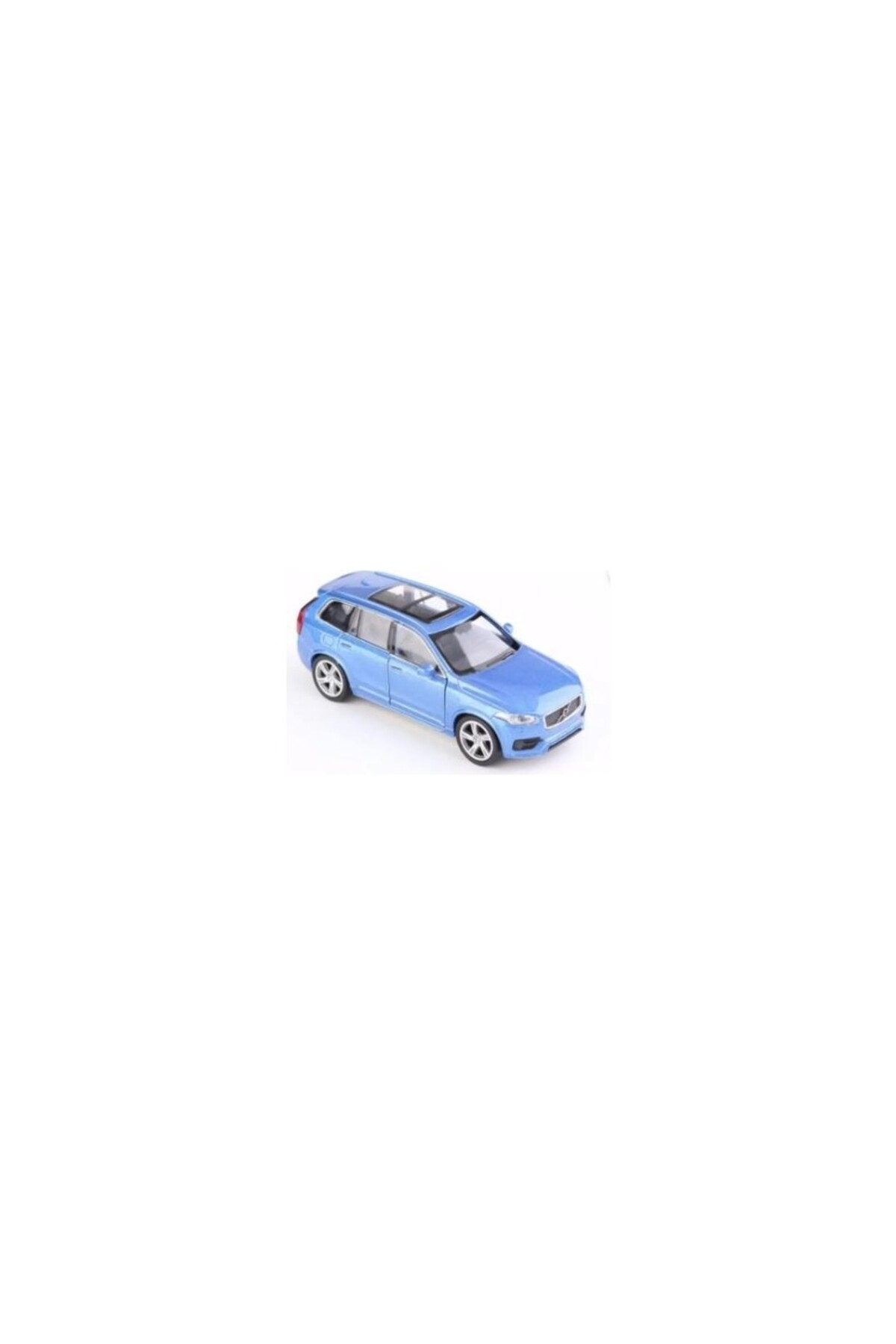 مدل خودرو ماشین اسباب بازی VOLVO XC90 2015 با مجوز فلزی کشش و رها کردن 11 سانتی متر آبی اورجینال alpmodel