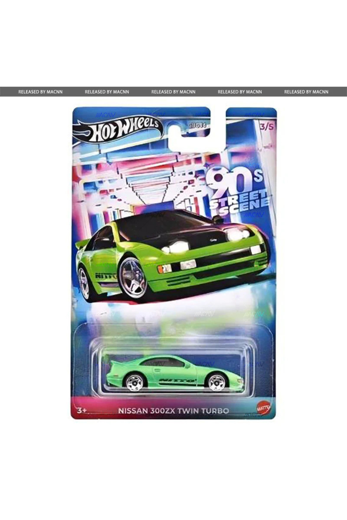 مدل خودرو خیابان 90 نیسان 300ZX TWIN TURBO هات ویلز اورجینال HOT WHEELS