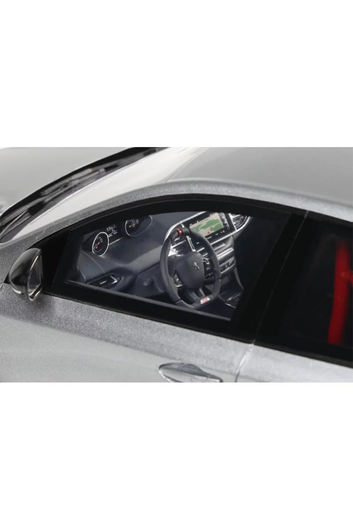مدل خودرو 1:18 اتو 2020 پژو 308 RC BYFACTORY GRIS ARTENSE PROJECT CARS اورجینال Otto