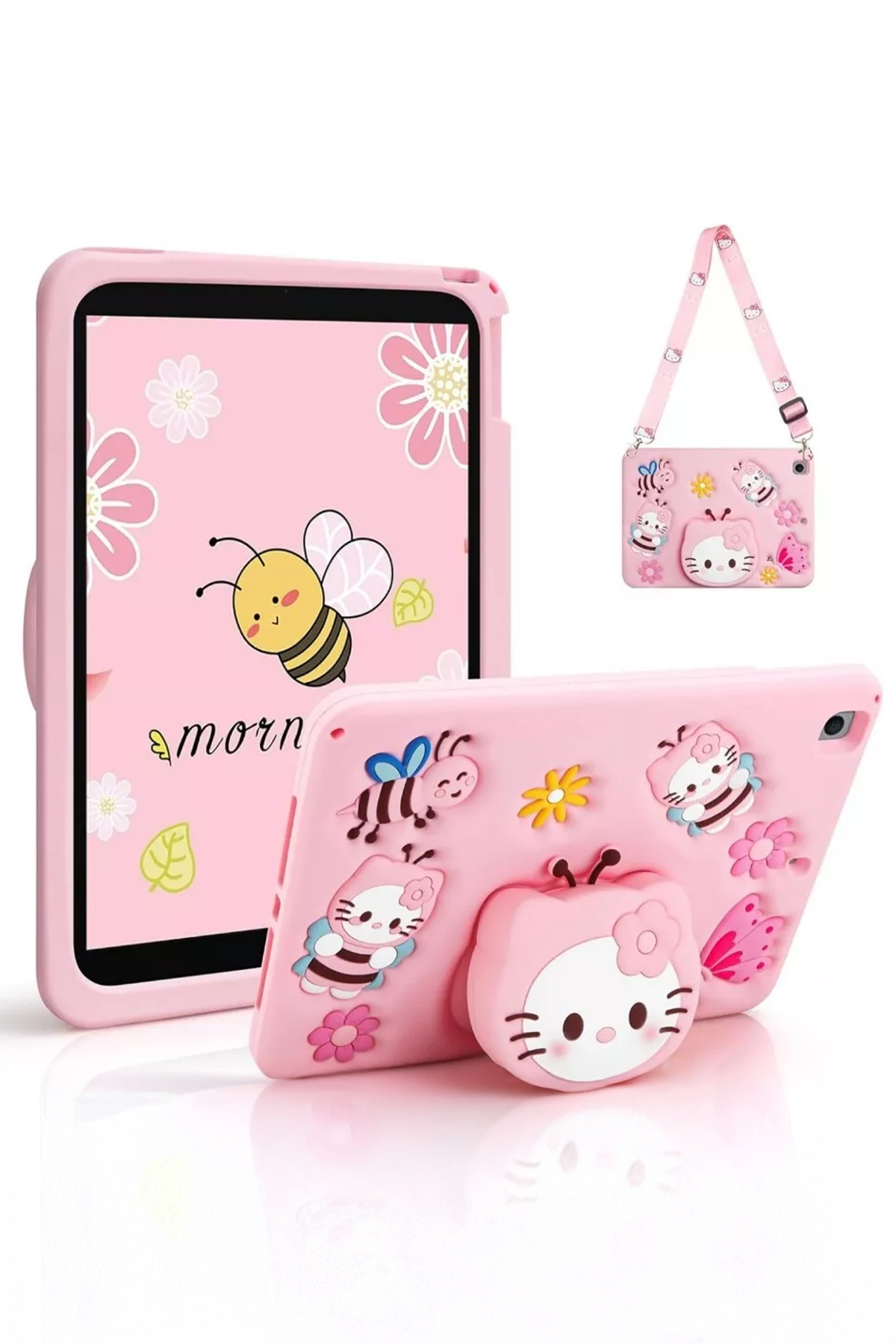 کاور تبلت HONOR PAD X9 11.5 اینچی کیس سازگار با قاب مخصوص کودکان شخصیت سرگرم کننده پایه آویز TEKNETSTORE