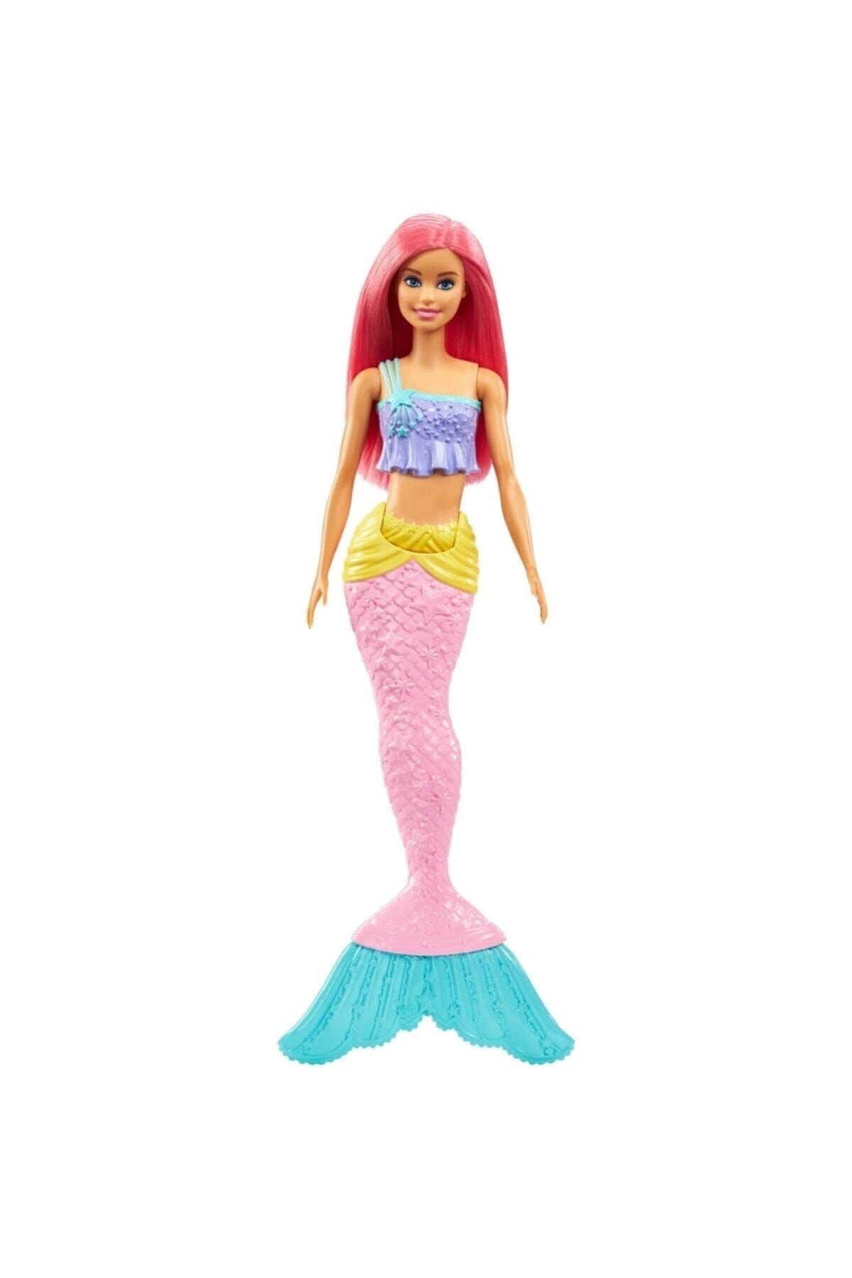 عروسک های اسباب بازی و لوازم جانبی دریمتوپیا پری دریایی صورتی آبی از ترکیه Barbie