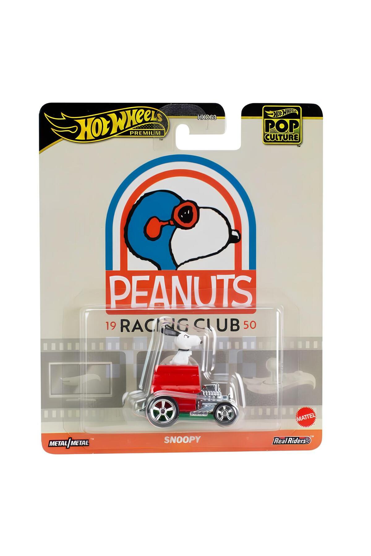ماشین اسباب بازی های فرهنگ پاپ SNOOPY PEANUTS RACING CLUB HVJ42 HOT WHEELS