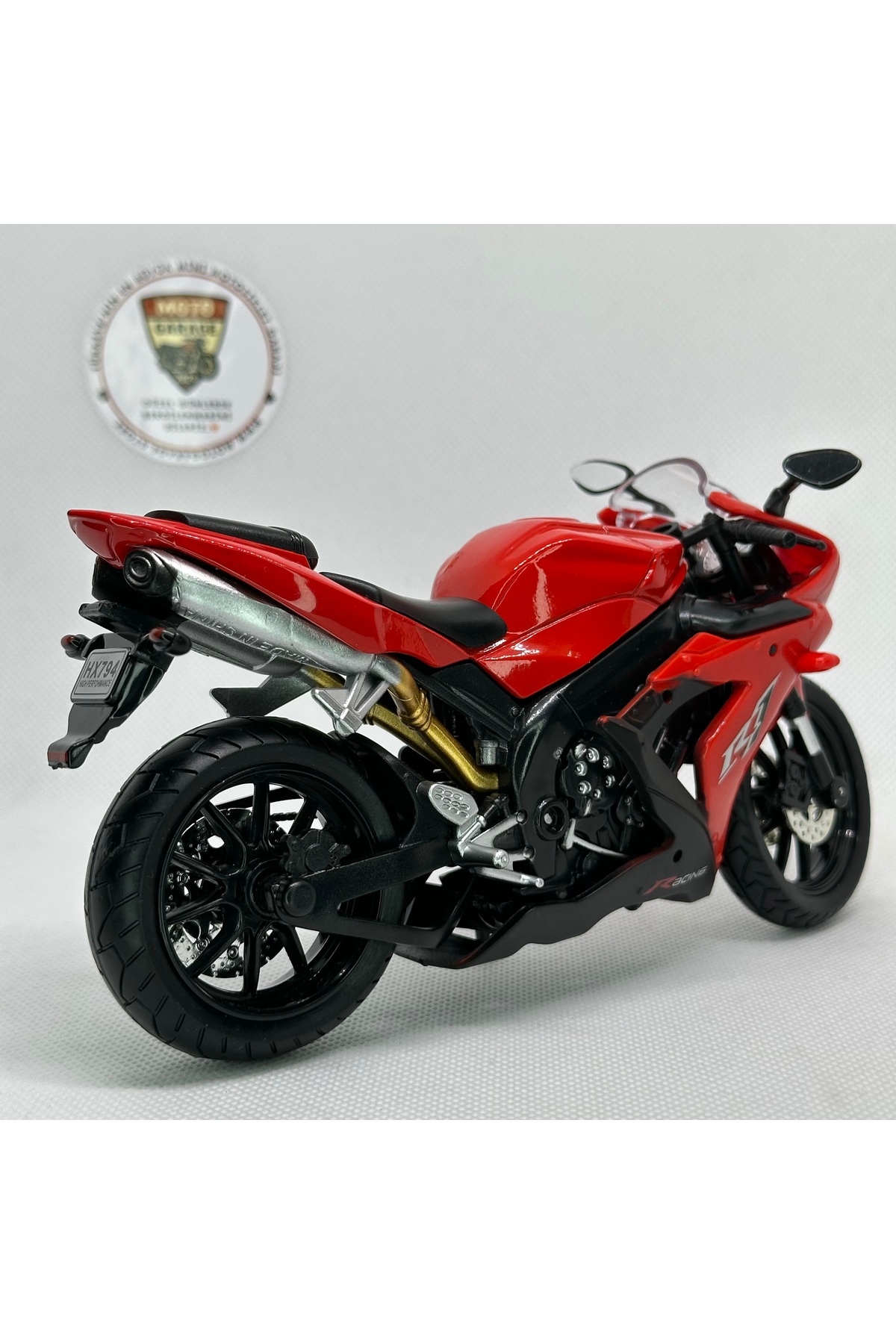 مدل خودرو موتورسیکلت یاماها YZF R1 RED 1:12 ALLOY DIECAST MODEL – فلزی اورجینال Alloy Models