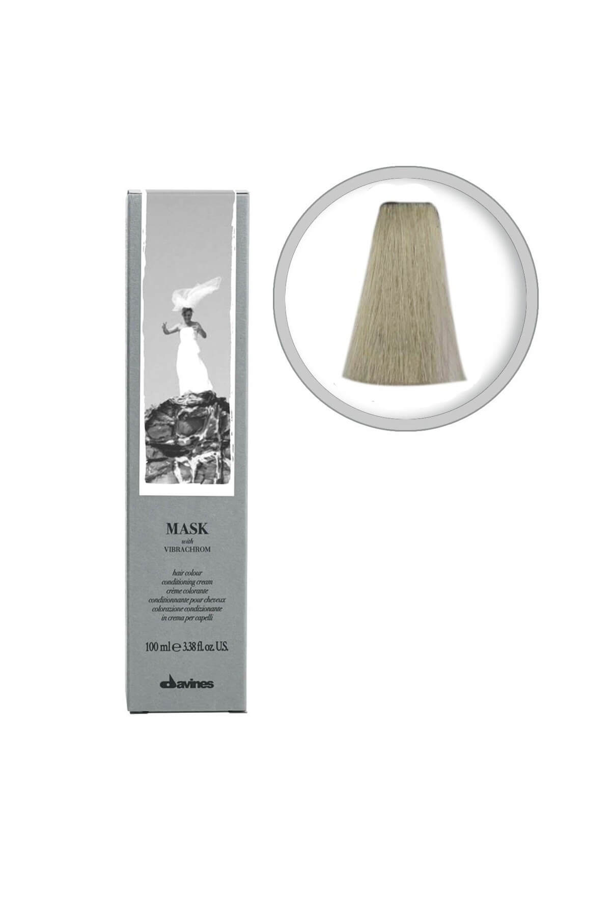 رنگ موی Mask Vibrachrom 100 میلی لیتر رنگ سفید بدون اکسیدان داوینس Davines