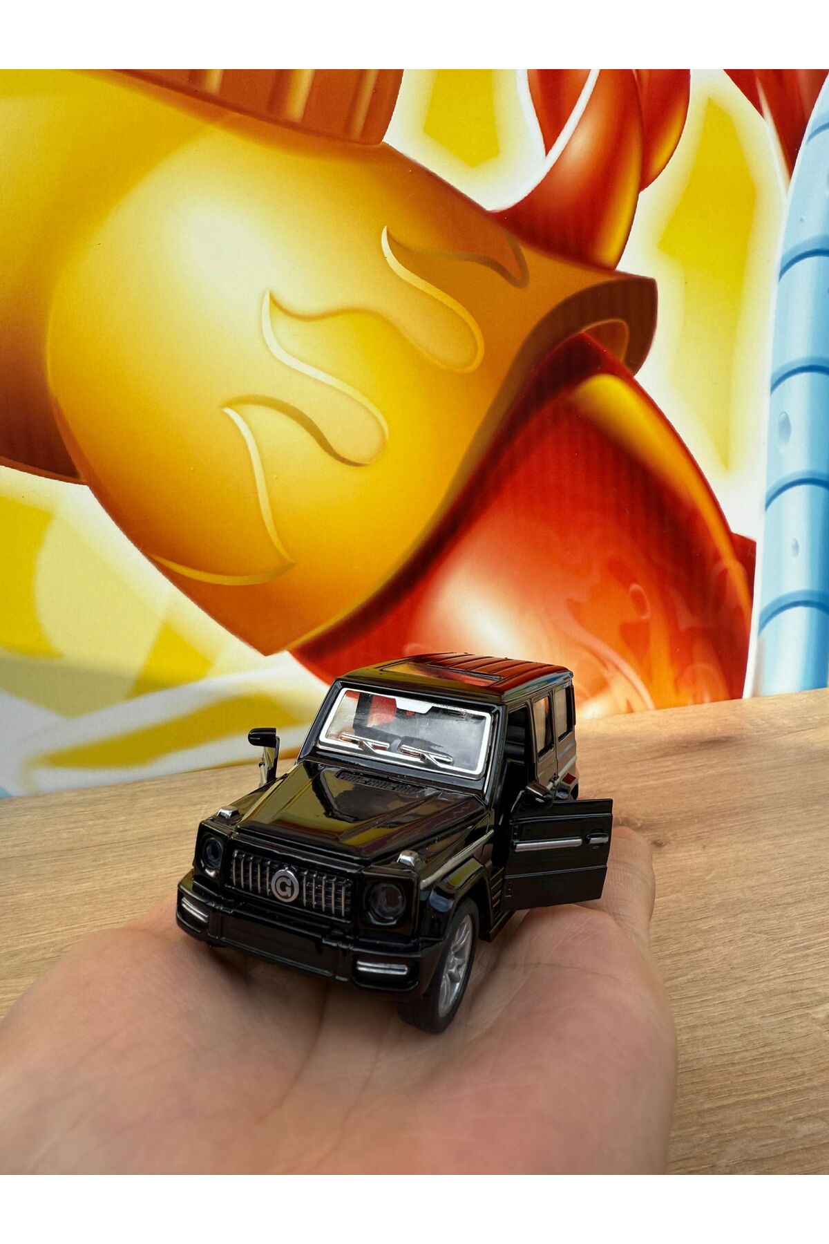 مدل خودرو MERCEDES G CLASS G65 1 36 SCALE PULL AND DROP MODEL CAR مشکی G63 DIECAST اورجینال scntoys