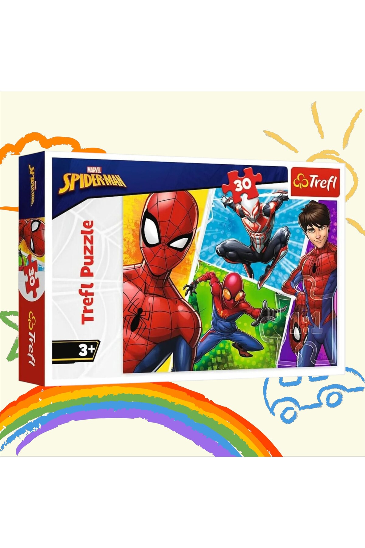 پازل 30 تکه TREFL DISNEY MARVEL SPIDER MAN از ترکیه KİNKU