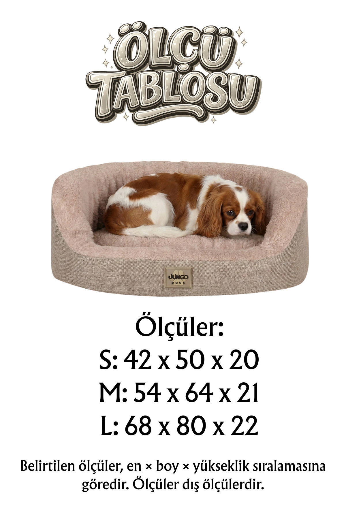 جای خواب گربه و سگ جانگولیکا پت پروداکتس Jungolica Pet Products Tobby JPP14 با روکش جداشدنی بژ
