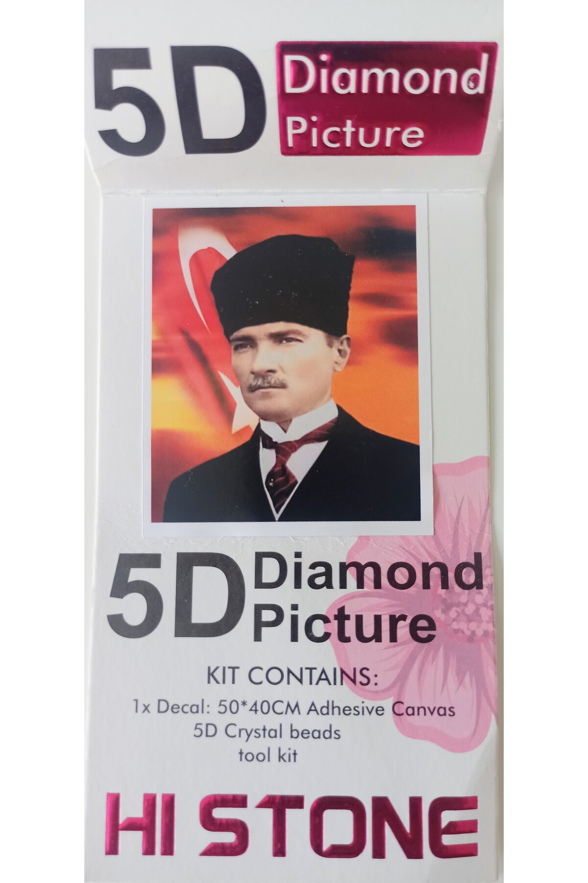 پازل HI STONE BADED STON MOZAIC TAPPERY MUSTAFA KEMAL سایز: 50X40 تمام مهره های گرد از ترکیه MENTAŞ
