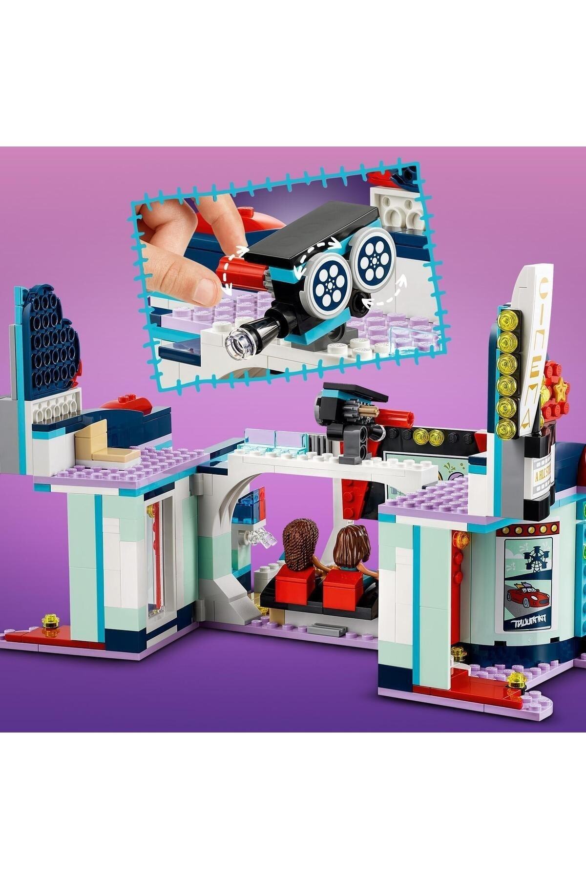 لگو و اسباب بازی های ساخت محور مجموعه ساختمانی FRIENDS HEARTLAKE CITY CINEMA 41448 451 قطعه از ترکیه LEGO