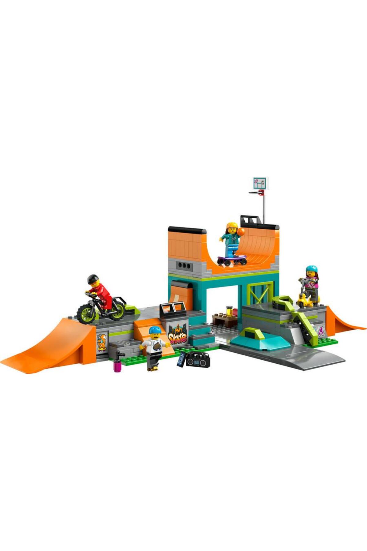 لگو و اسباب بازی های ساخت محور مجموعه ساز CITY STREET SKATE PARK 60364 454 PIECES از ترکیه LEGO