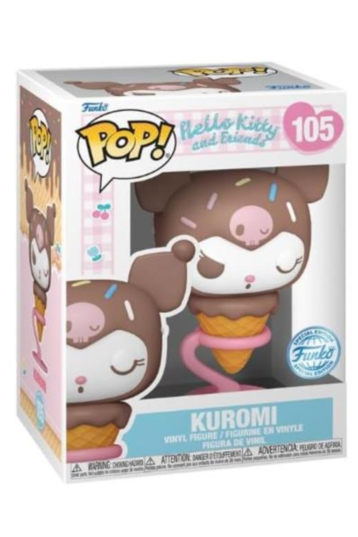 فیگور پاپ هلو کیتی و دوستان KUROMI 105 اصل Funko
