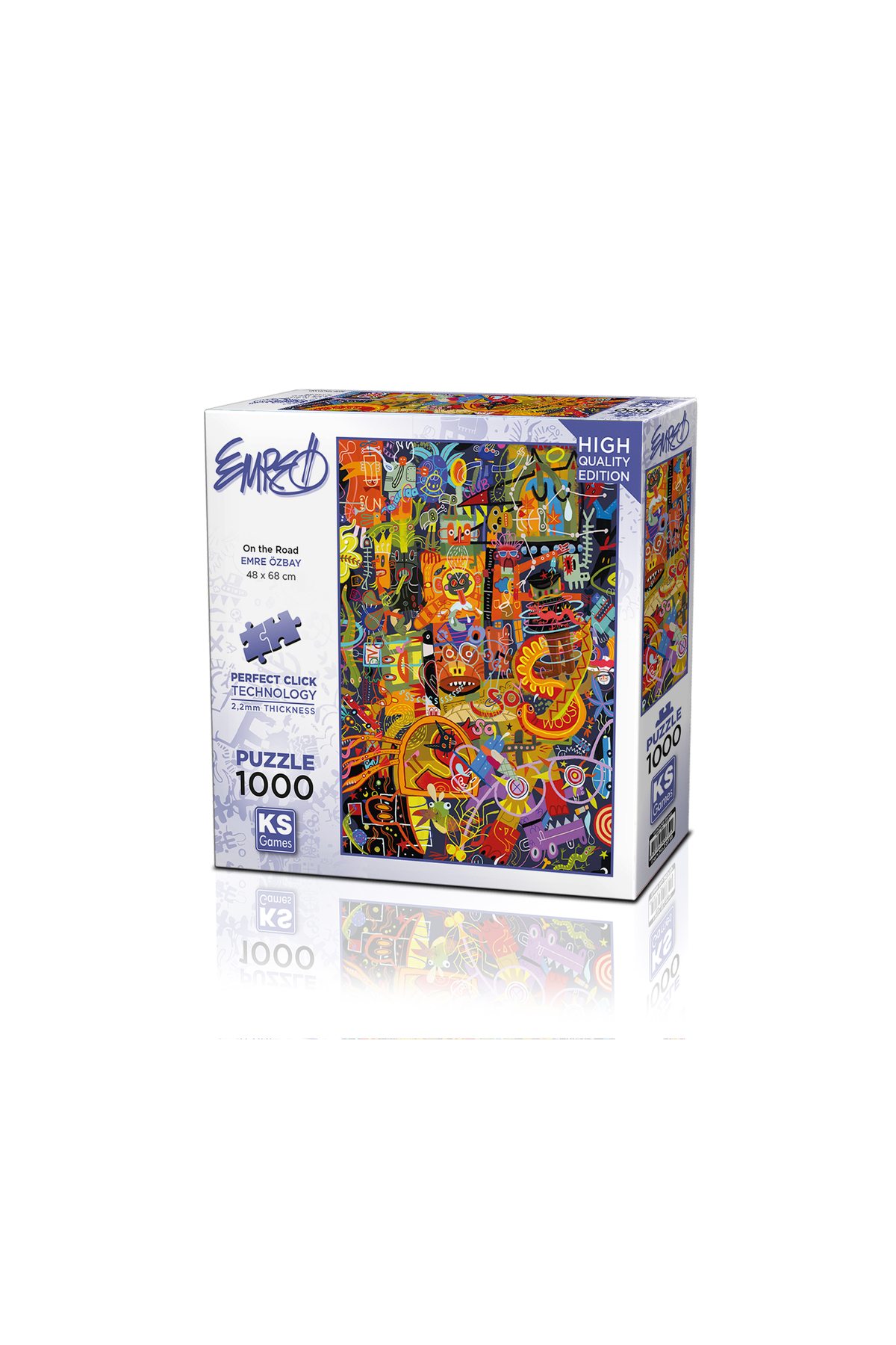 پازل 1000 تکه در جاده از ترکیه Ks Games
