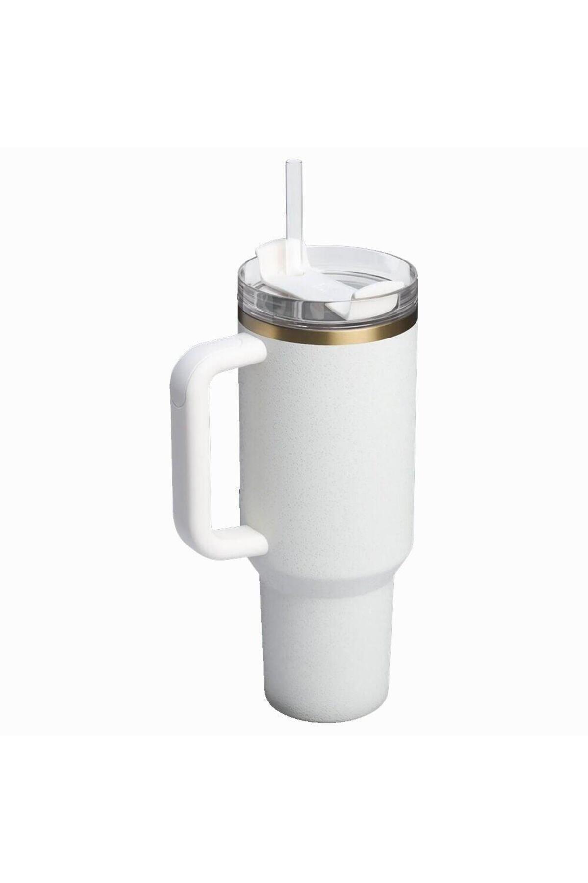 فلاسک ADV 40OZ 1.18L QUENCHER H2.O TM TUMB CREAM MOON قمقمه اورجینال Stanley
