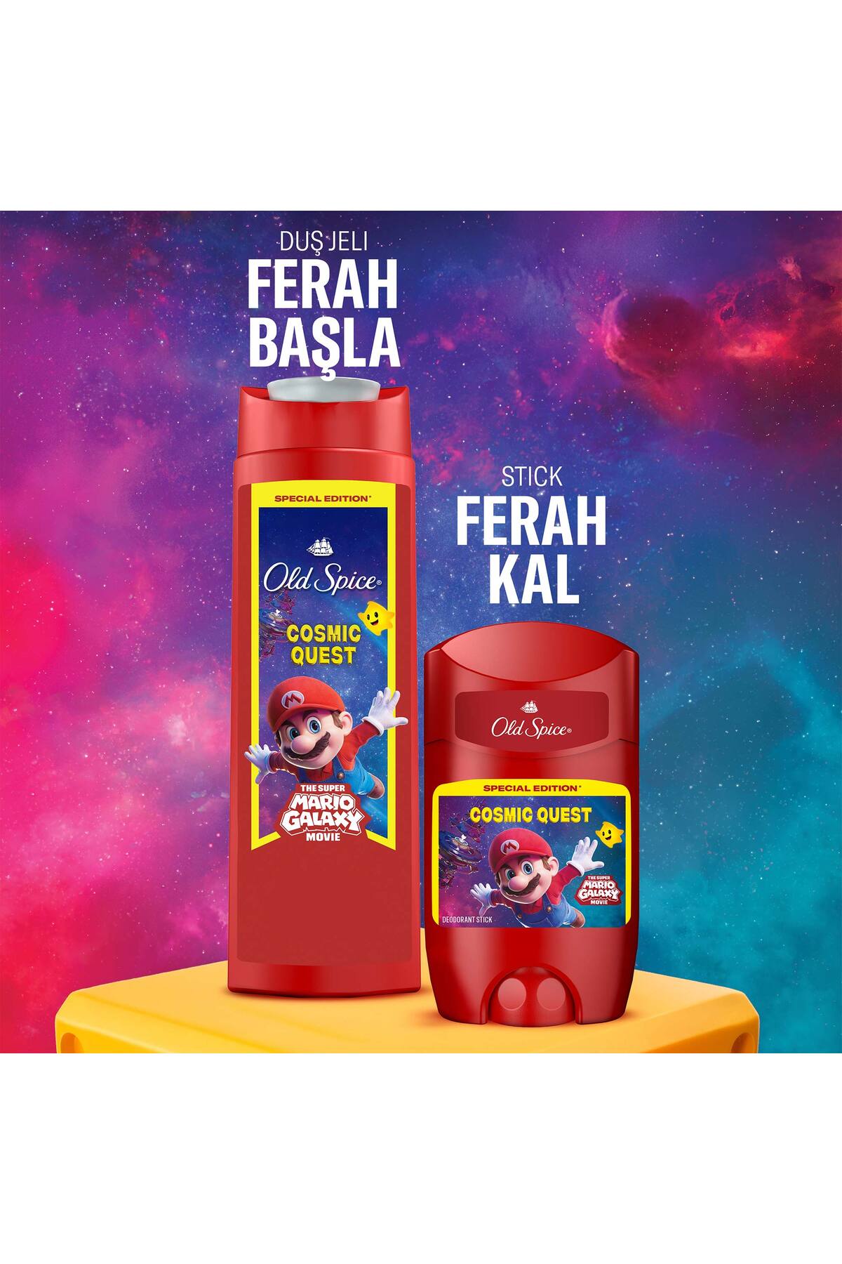 دئودورانت استیک زنانه سوپر ماریو 50 میلی لیتر اولد اسپایس Old Spice