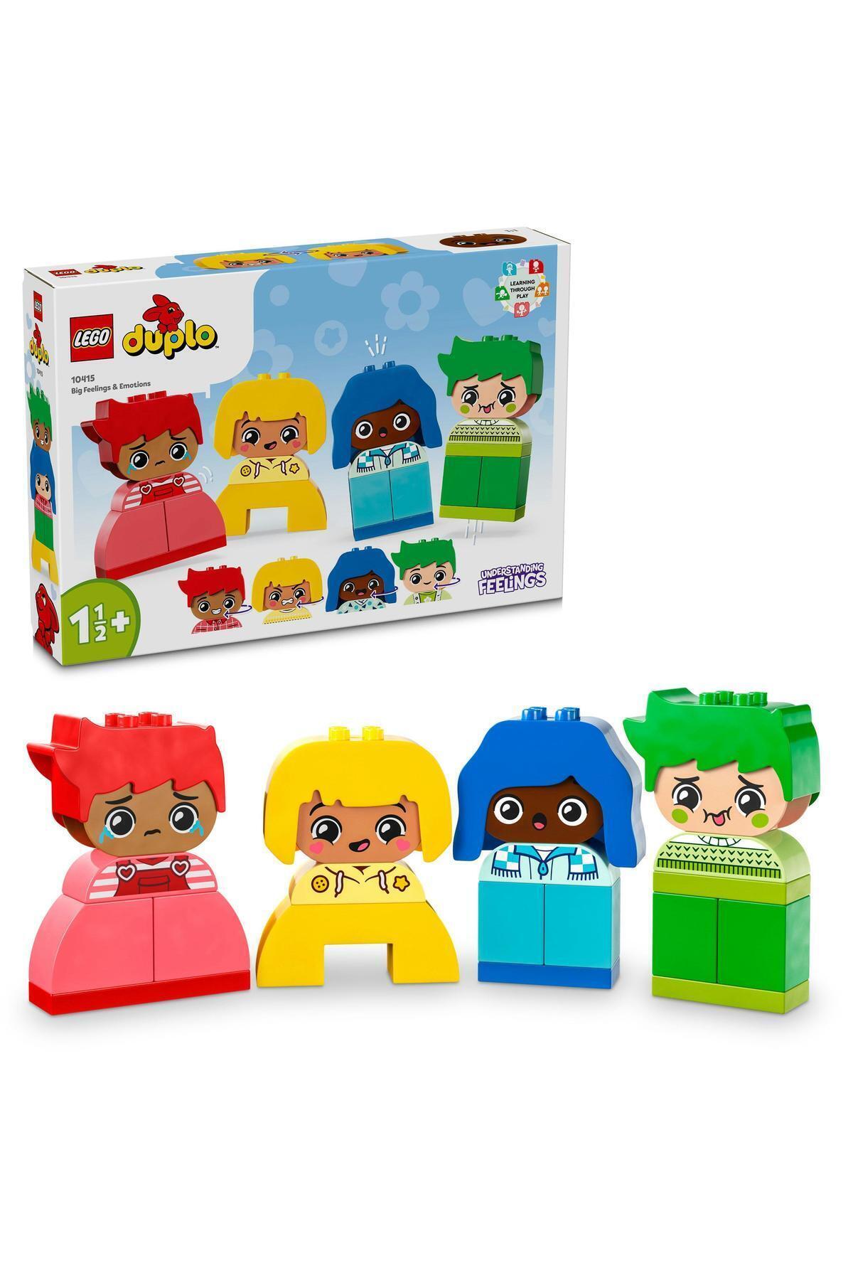 لگو و اسباب بازی های ساخت محور ® DUPLO® MY FIRST BIG FEELINGS 10415 1 2 + ست ساختمان آموزشی برای کودکان 23P اورجینال LEGO