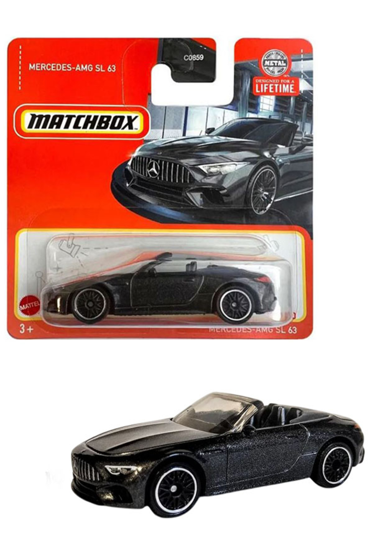ماشین اسباب بازی جعبه کبریت مرسدس بنز AMG SL 63 1 64 از ترکیه HOT WHEELS