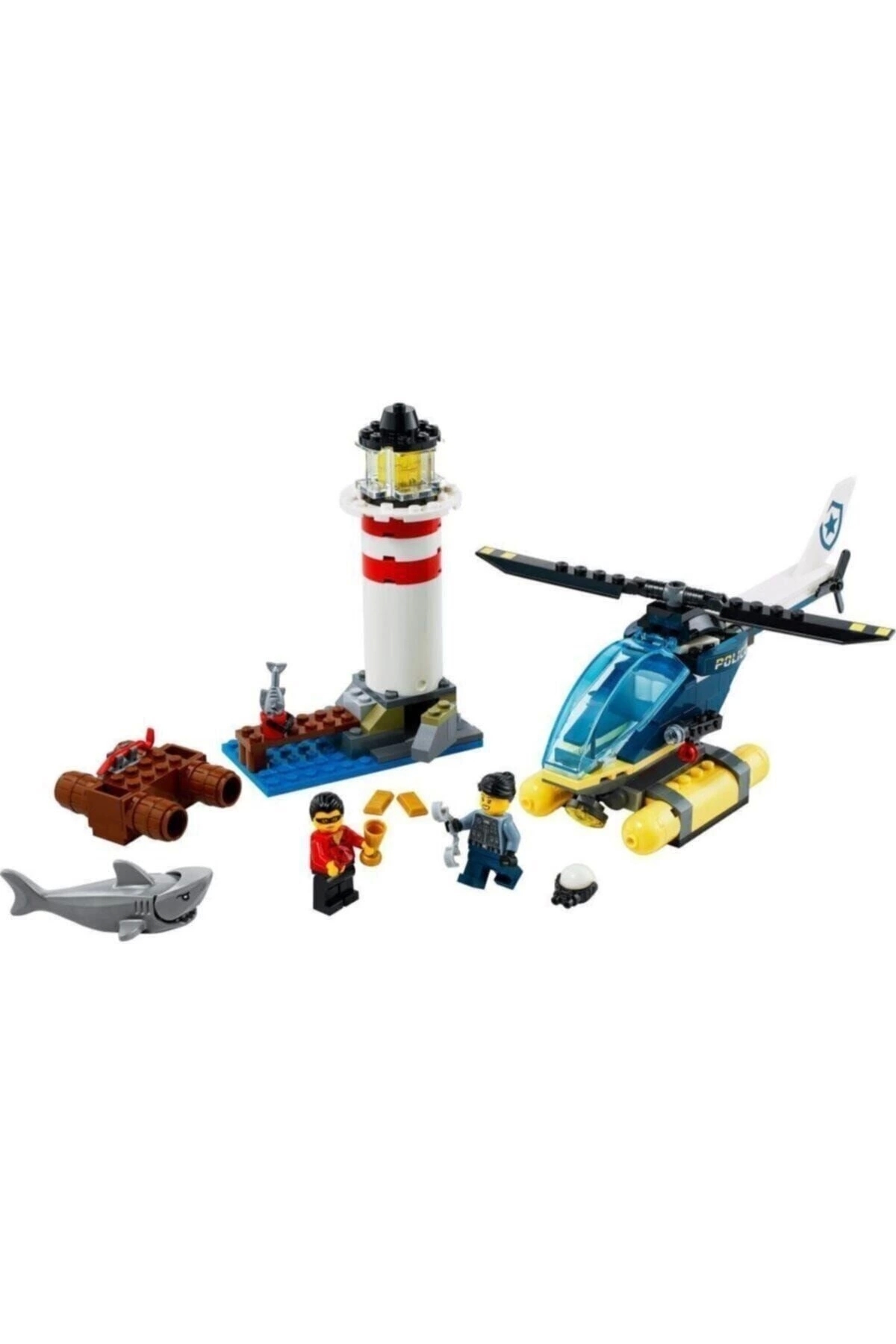 LEGO لگو 60274 عملیات فانوس پلیس نخبگان شهرستان 189 قطعه 5 ساله