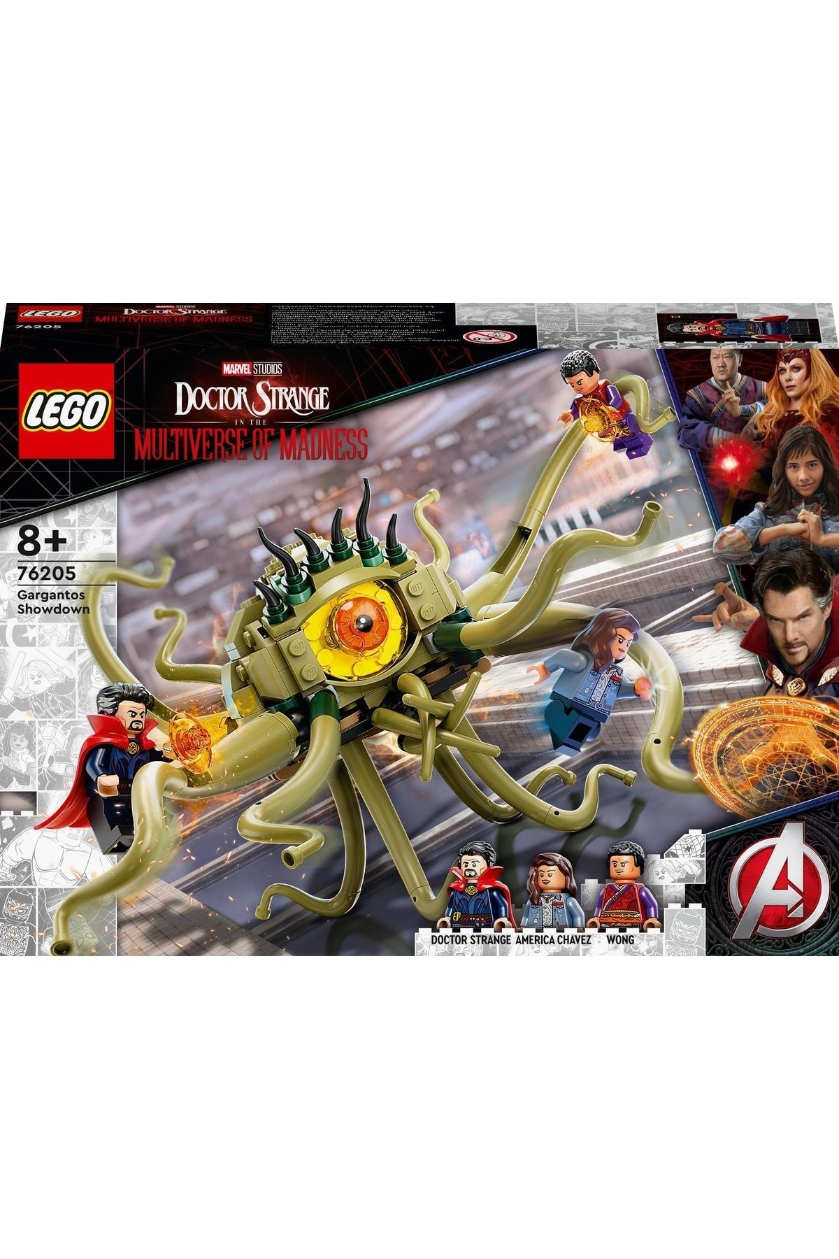 لگو و اسباب بازی های ساخت محور مجموعه ساز MARVEL GARGANTOS ENCOUNTER 76205 264 قطعه از ترکیه LEGO