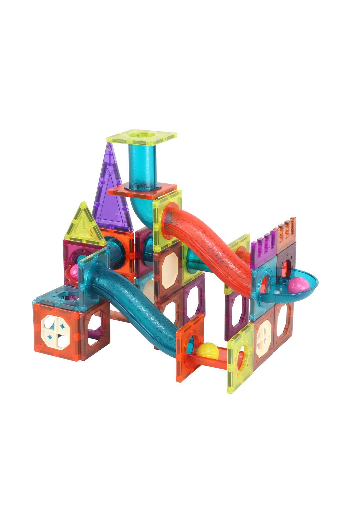 لگو و اسباب بازی های ساخت محور MAGBLOCK 188 PIECES MAGNETIC BLOCKS AND CYLINDERS آموزشی مجموعه توسعه هوش از ترکیه zenkid