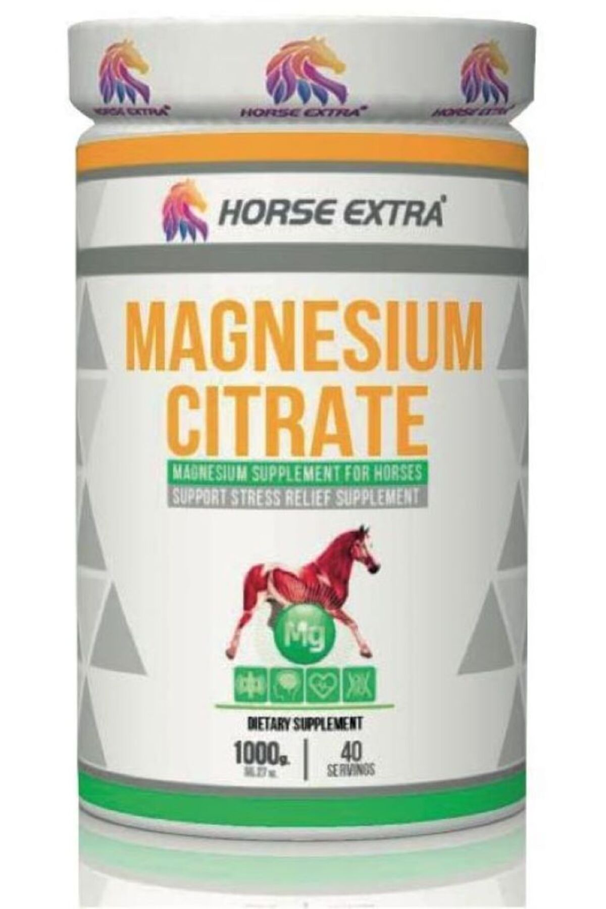 مکمل منیزیم سیترات هورس اکسترا Horse Extra، ۱ کیلوگرم