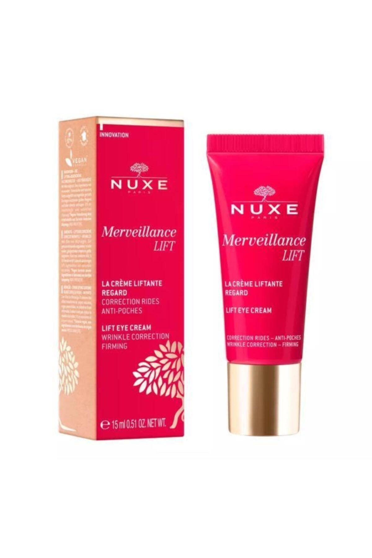 Nuxe کرم چشم تقویت‌کننده با اثر آبرسانی 15 میلی لیتر