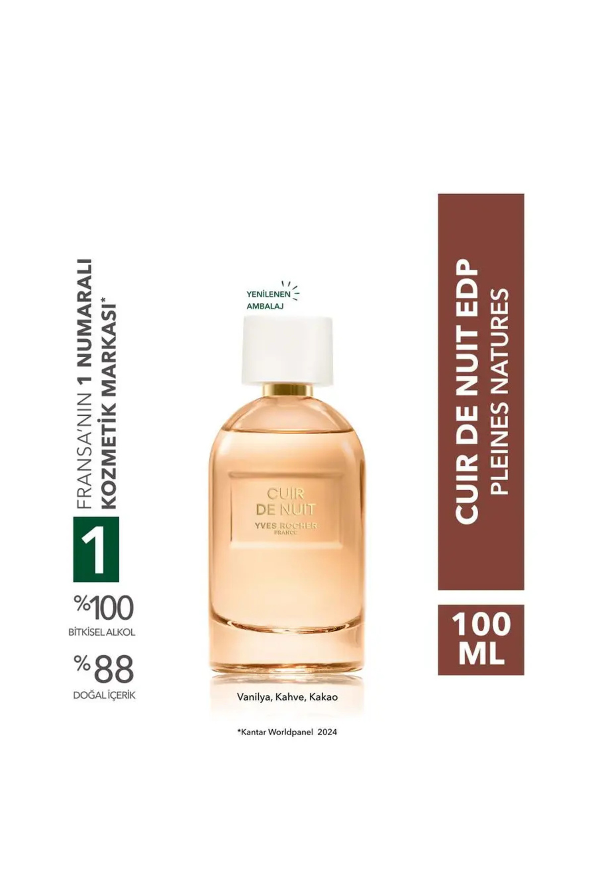 Yves Rocher Cuir De Nuit ادوپرفیوم – Pleines Natures Birth of a Passion… 100 میلی لیتر