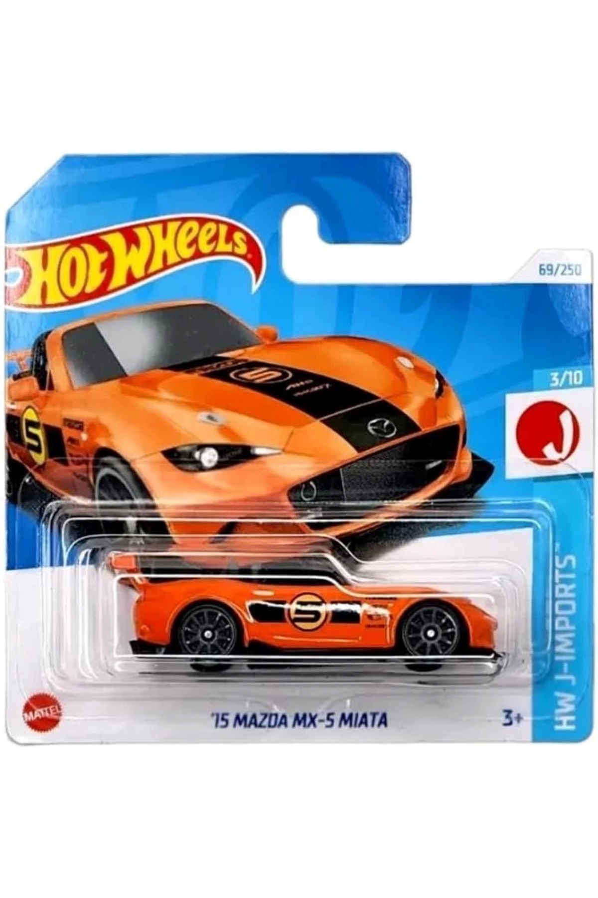 ماشین اسباب بازی های تک 15 MAZDA MX 5 MIATA HTD22 از ترکیه HOT WHEELS