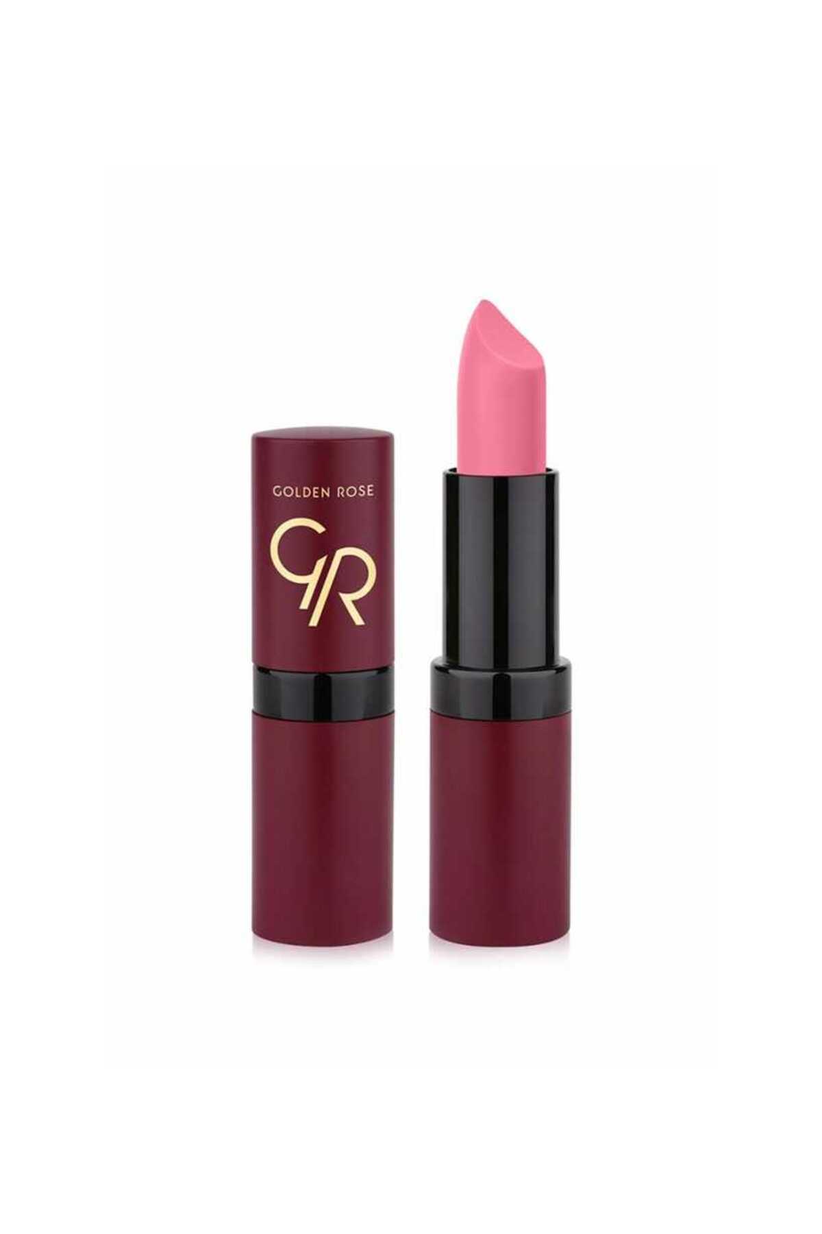 رژ لب جامد مات مخملی ولوت  گلدن رز Golden Rose