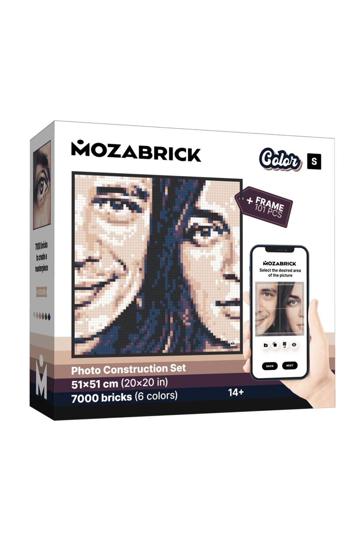 پازل رنگ S اورجینال MOZABRICK