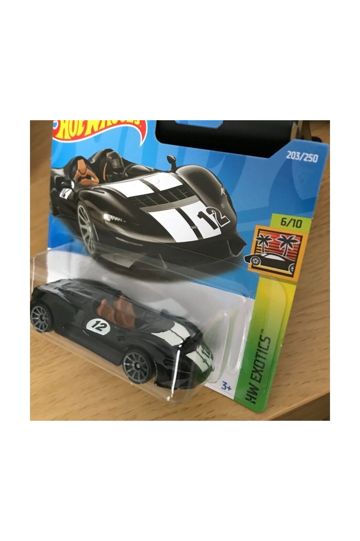 ماشین اسباب بازی مکلارن الوا 2022 HCT09 از ترکیه HOT WHEELS