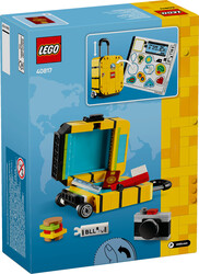 مجموعه ساختنی چمدان زرد لگو LEGO سری آیکونیک Iconic مدل 40817، ۱۸۴ قطعه، حداقل سن ۷ سال
