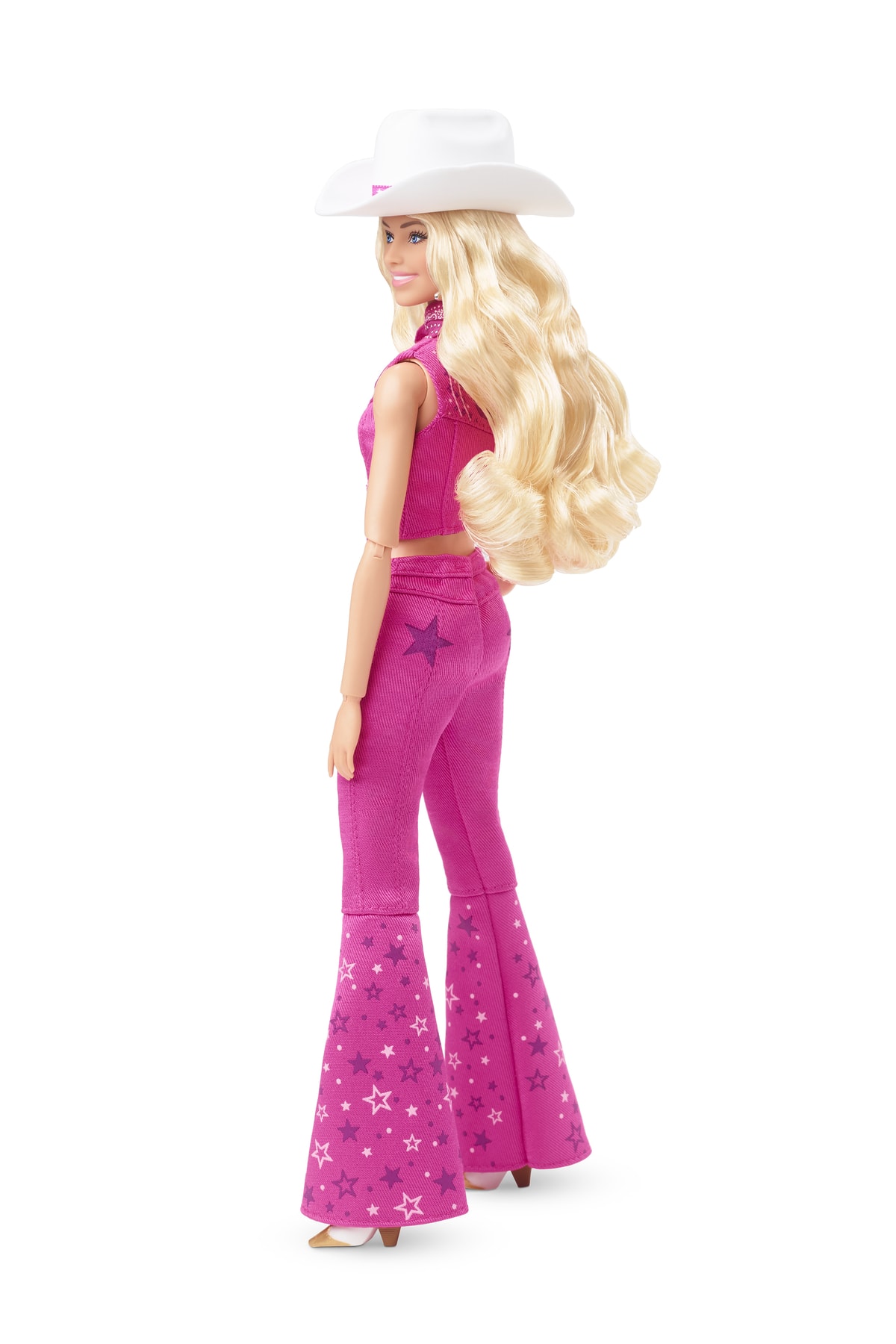 عروسک های اسباب بازی و لوازم جانبی کودک با لباس صورتی کابوی Barbie