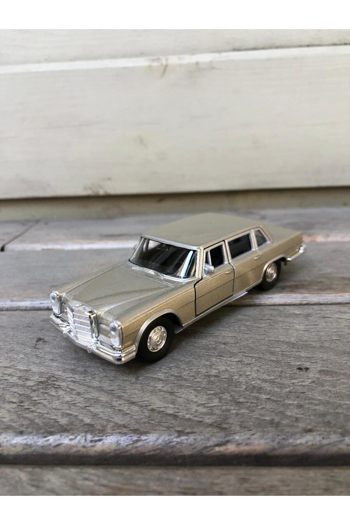 مدل خودرو WELLY 1963 MERCEDES BENZ 600 DIECAST METAL CAR MODEL TOY PULL DROP 12 CM اورجینال scntoys