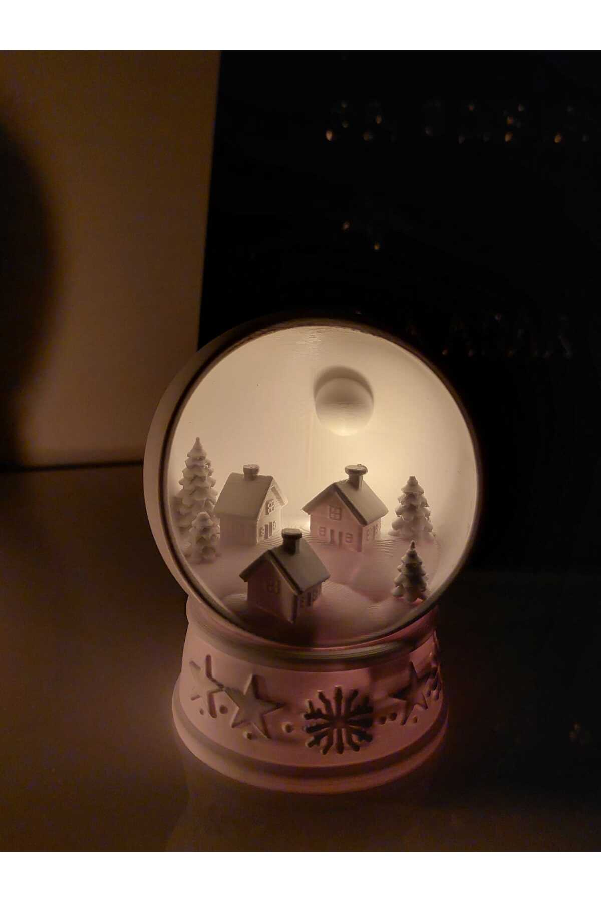 گوی برفی تم خانه زمستانی SNOW GLOBE از ترکیه NadarStudio